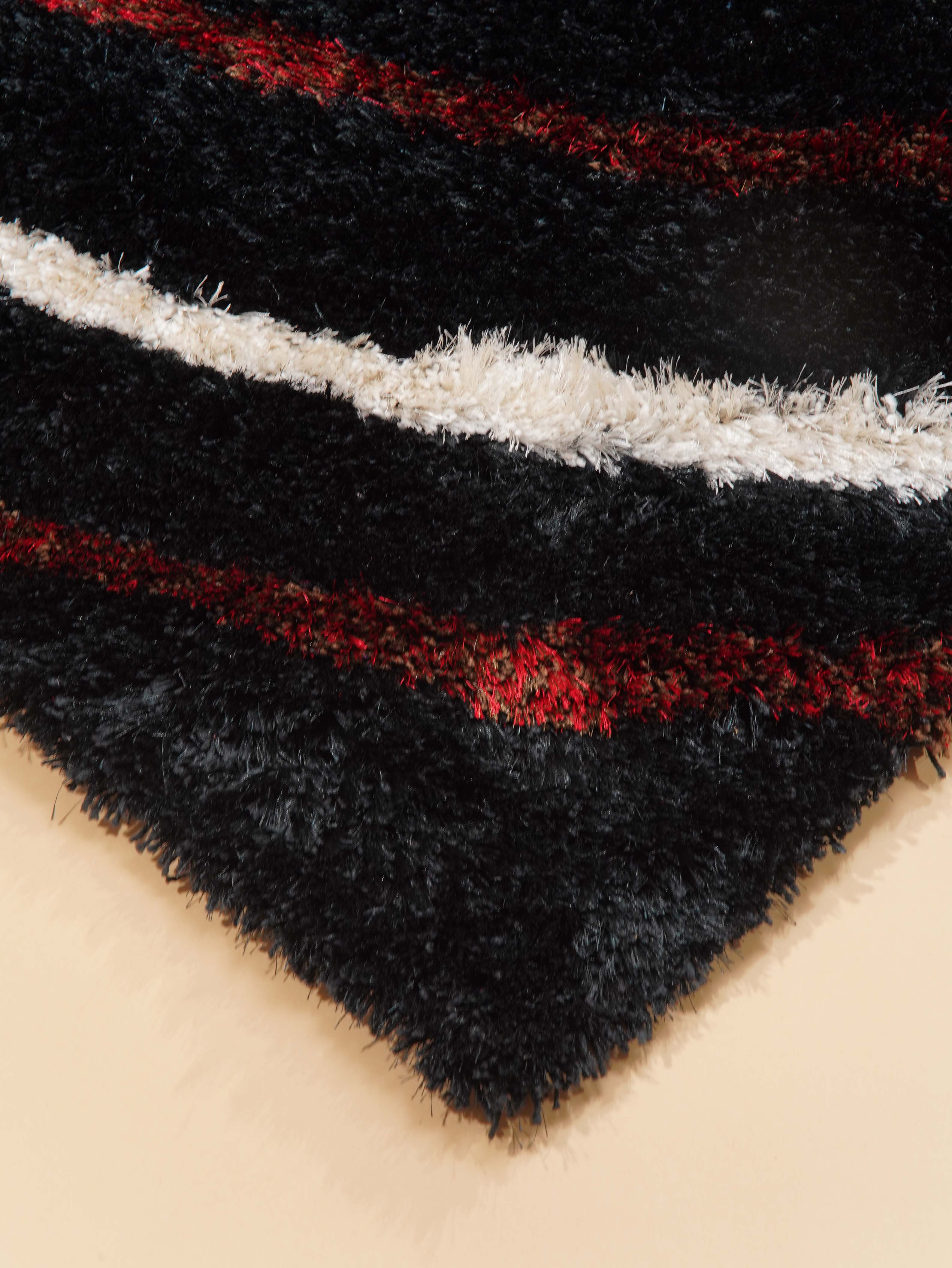 Vortex Hand Tufted Shag Rug