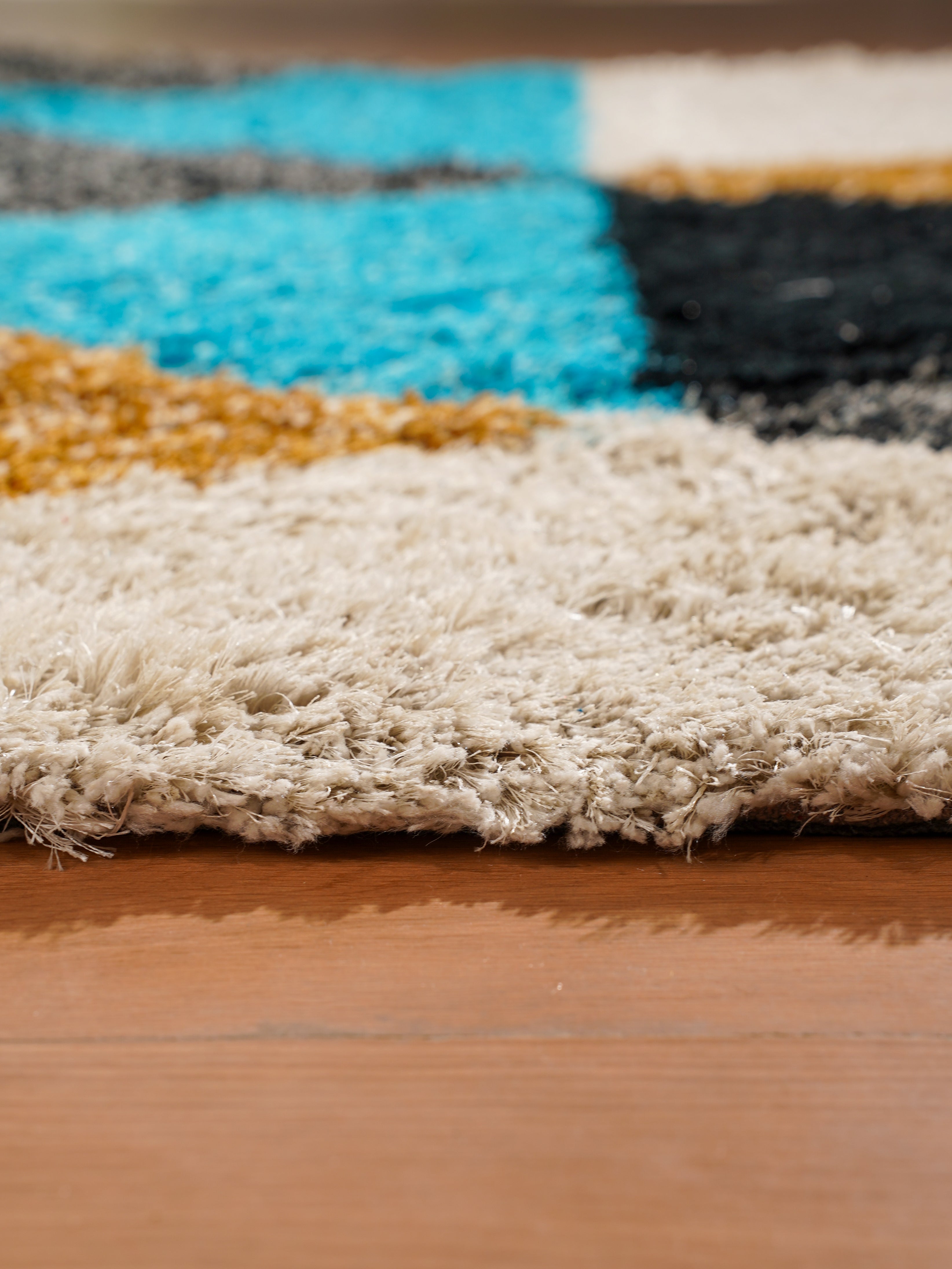 Triad Hand Tufted Shag Rug