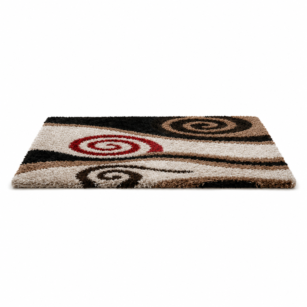 Trinidad Hand Tufted Shag Polyester Area Rug