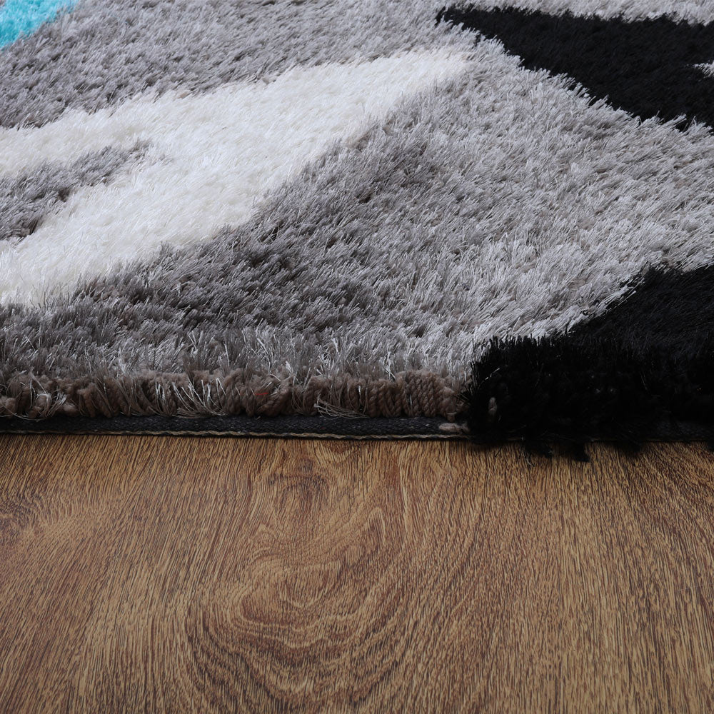Nitya Hand Tufted Shag Polyester Area Rug
