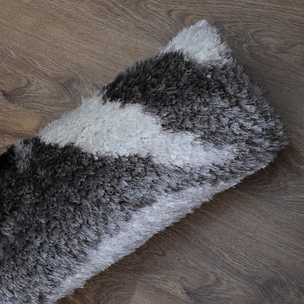 Nitya Hand Tufted Shag Polyester Area Rug