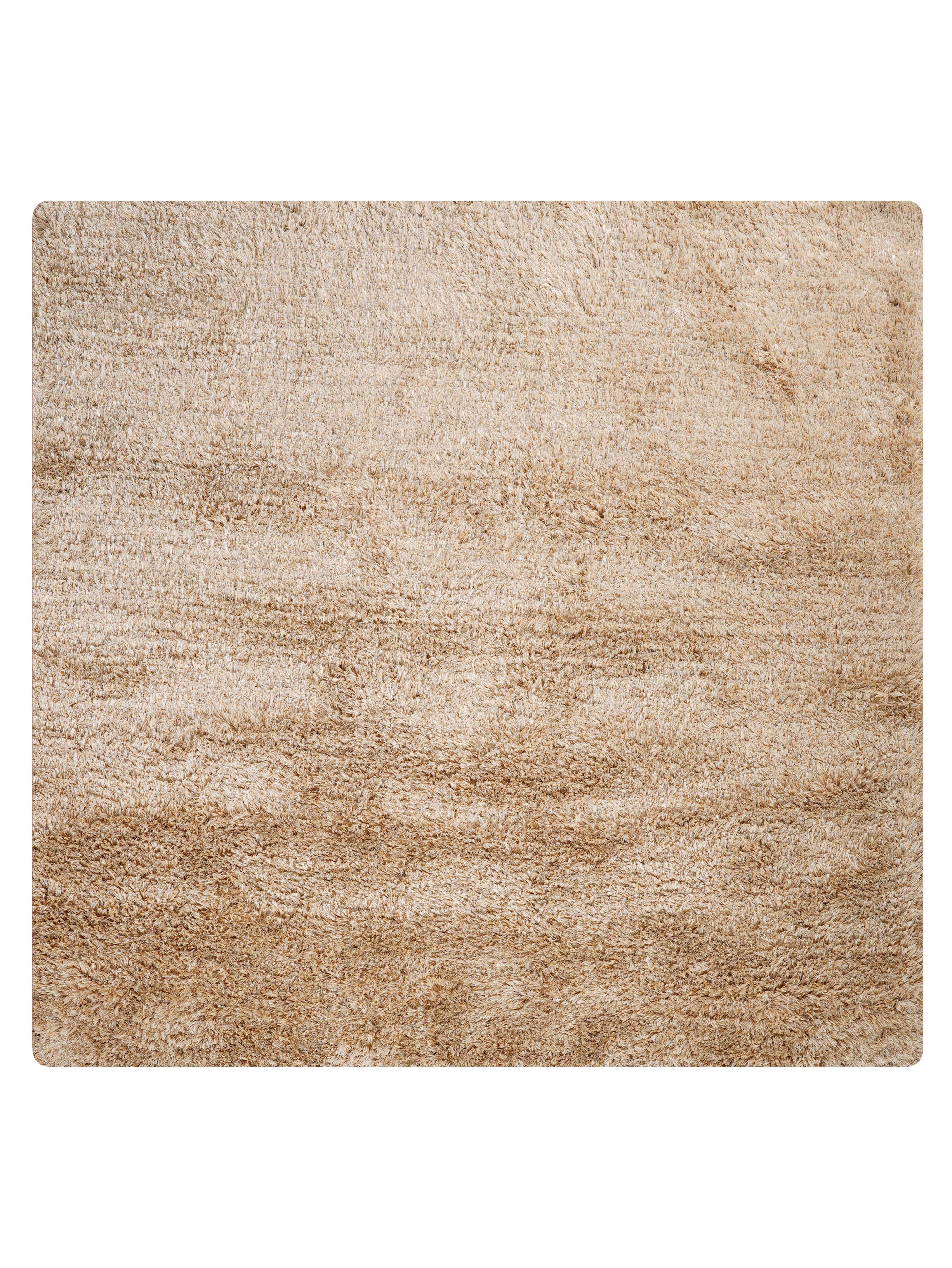 Ivory Hand Tufted Shag Rug
