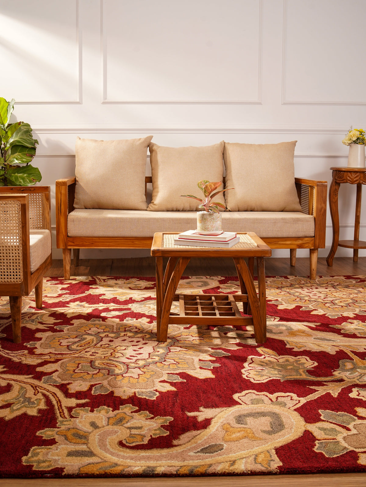 Bagicha Hand Tufted Wool Rug