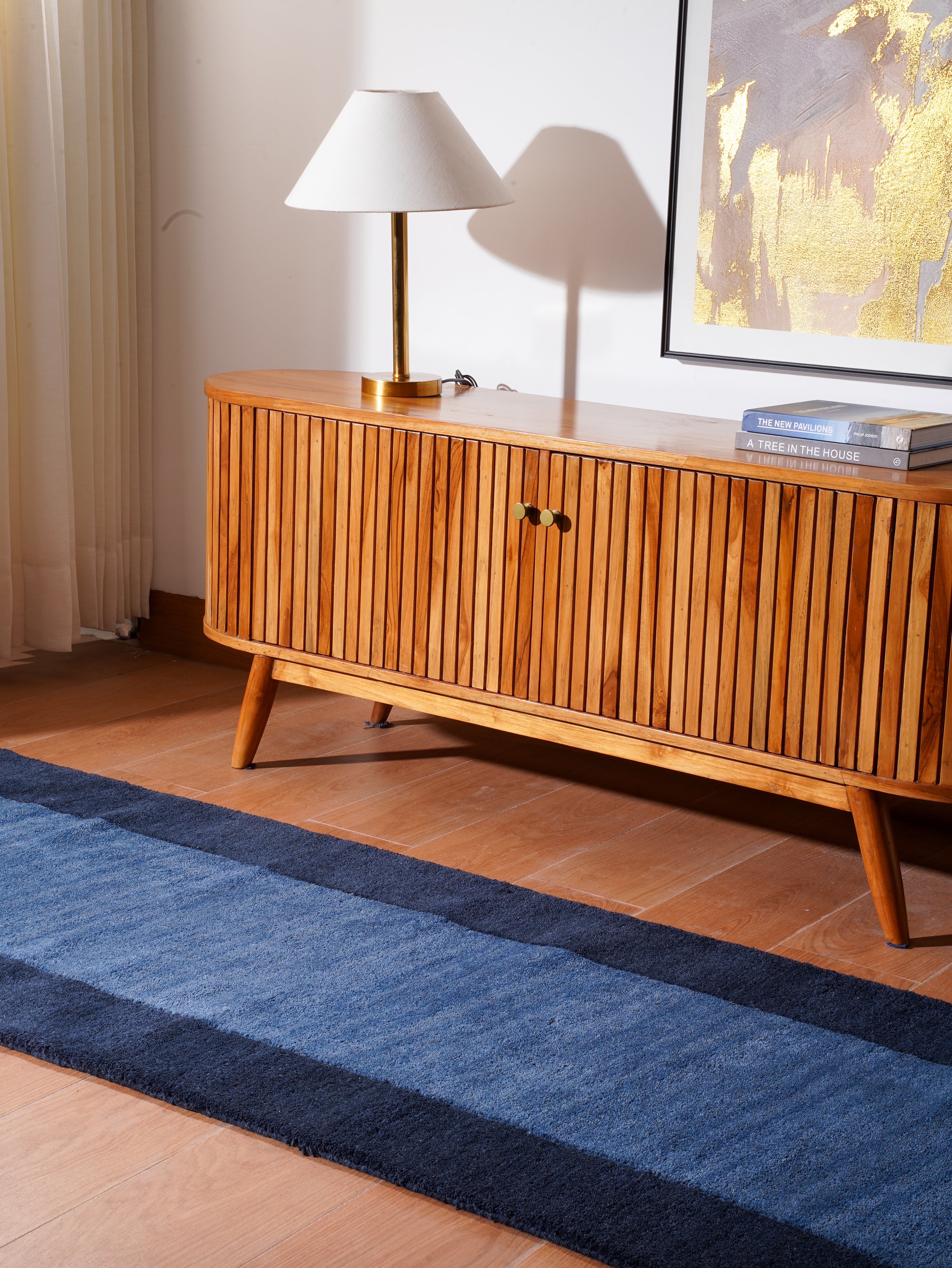 Frame Hand Tufted Wool Rug