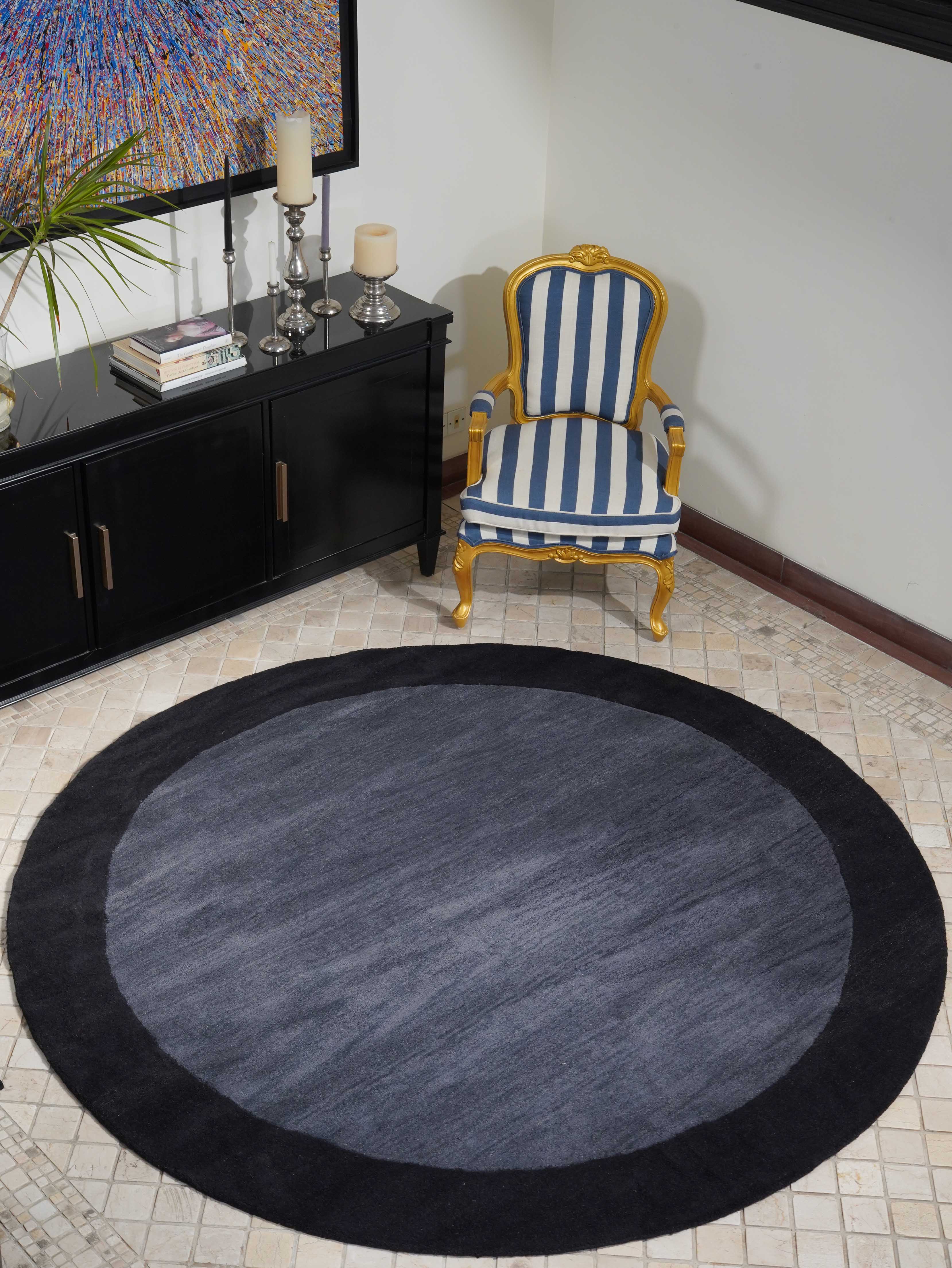 Frame Hand Tufted Wool Rug