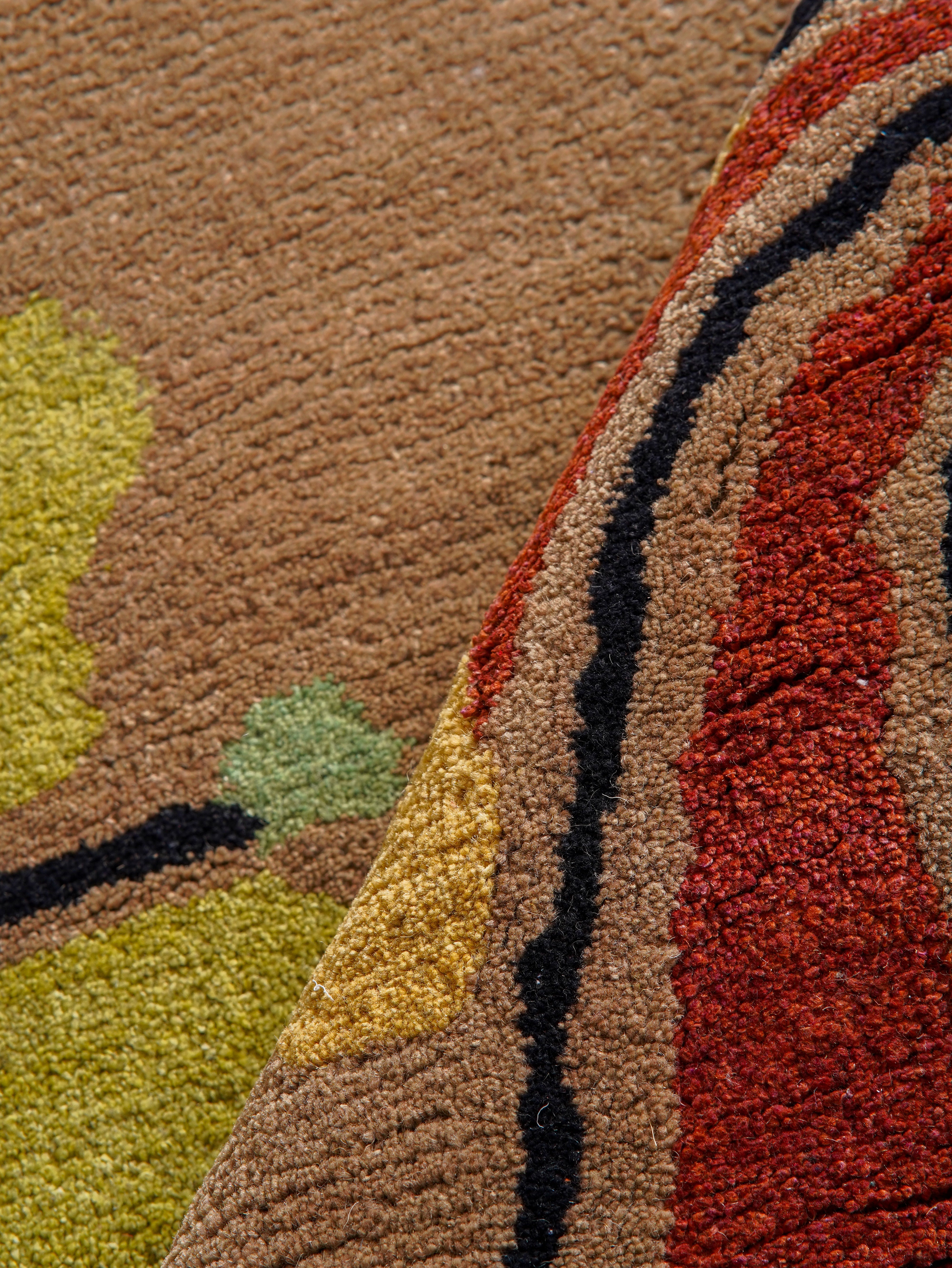 Rema Hand Tufted Wool Area Rug