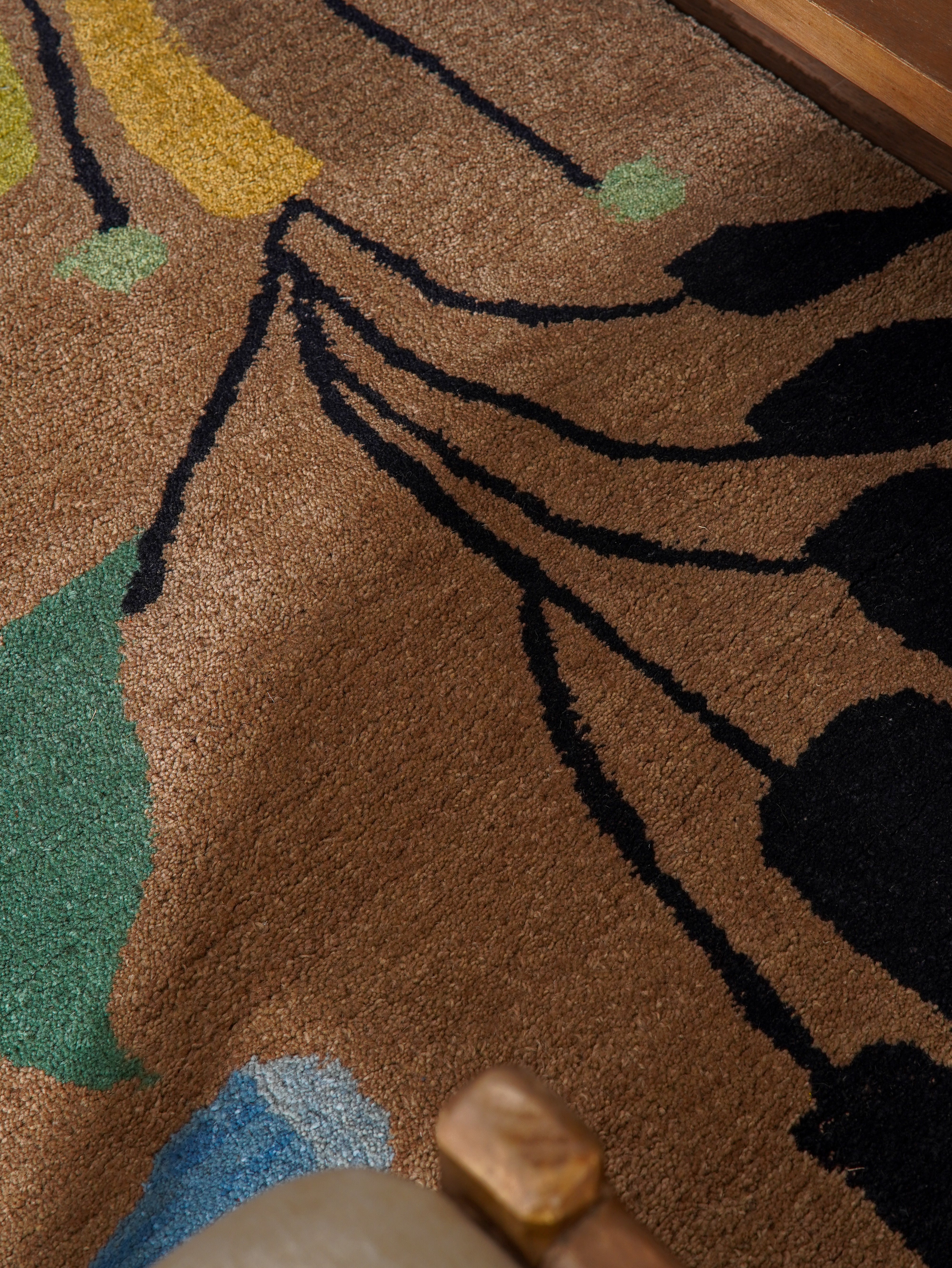 Rema Hand Tufted Wool Area Rug