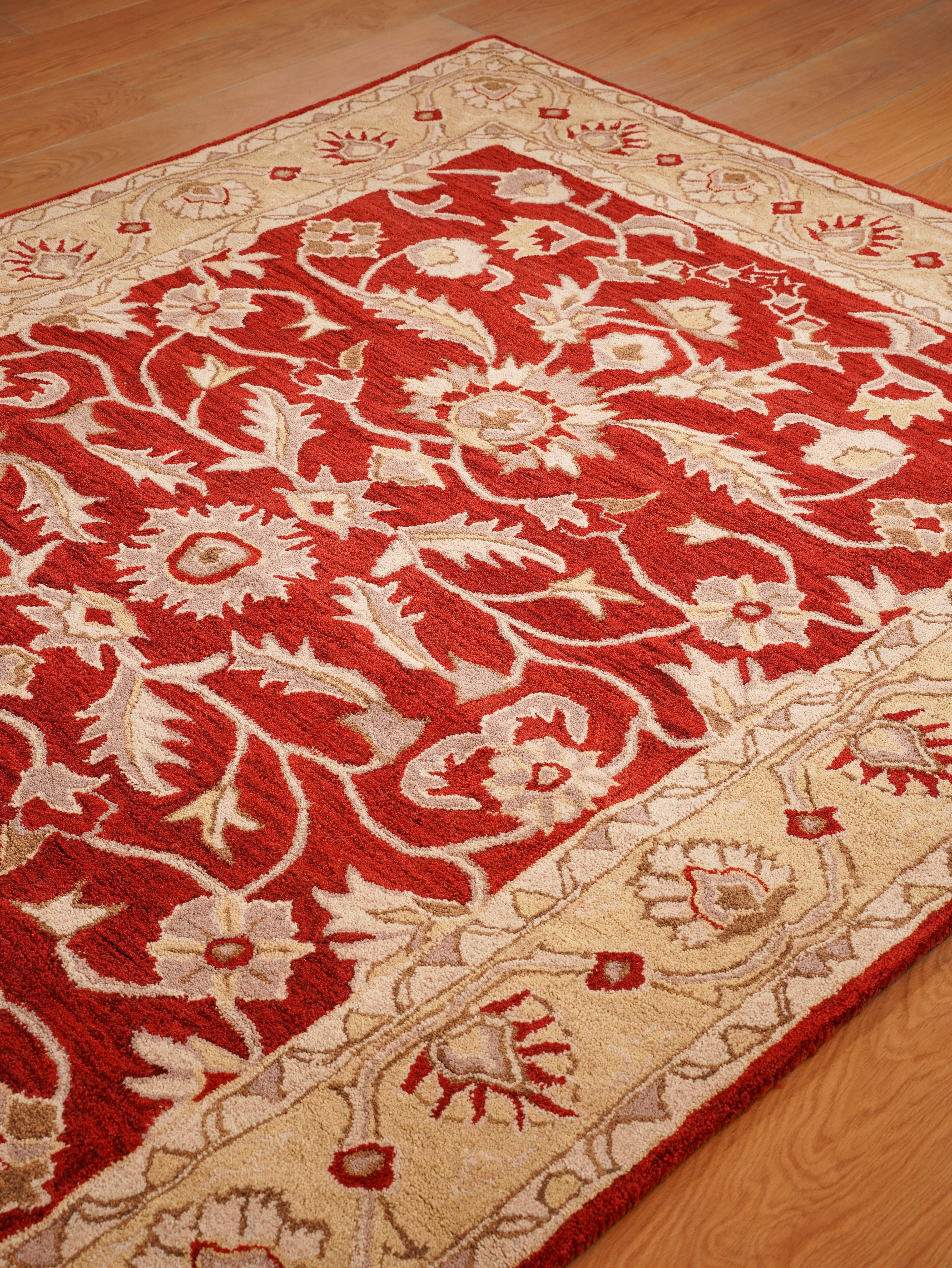 Raktima Hand Tufted Oriental Rug
