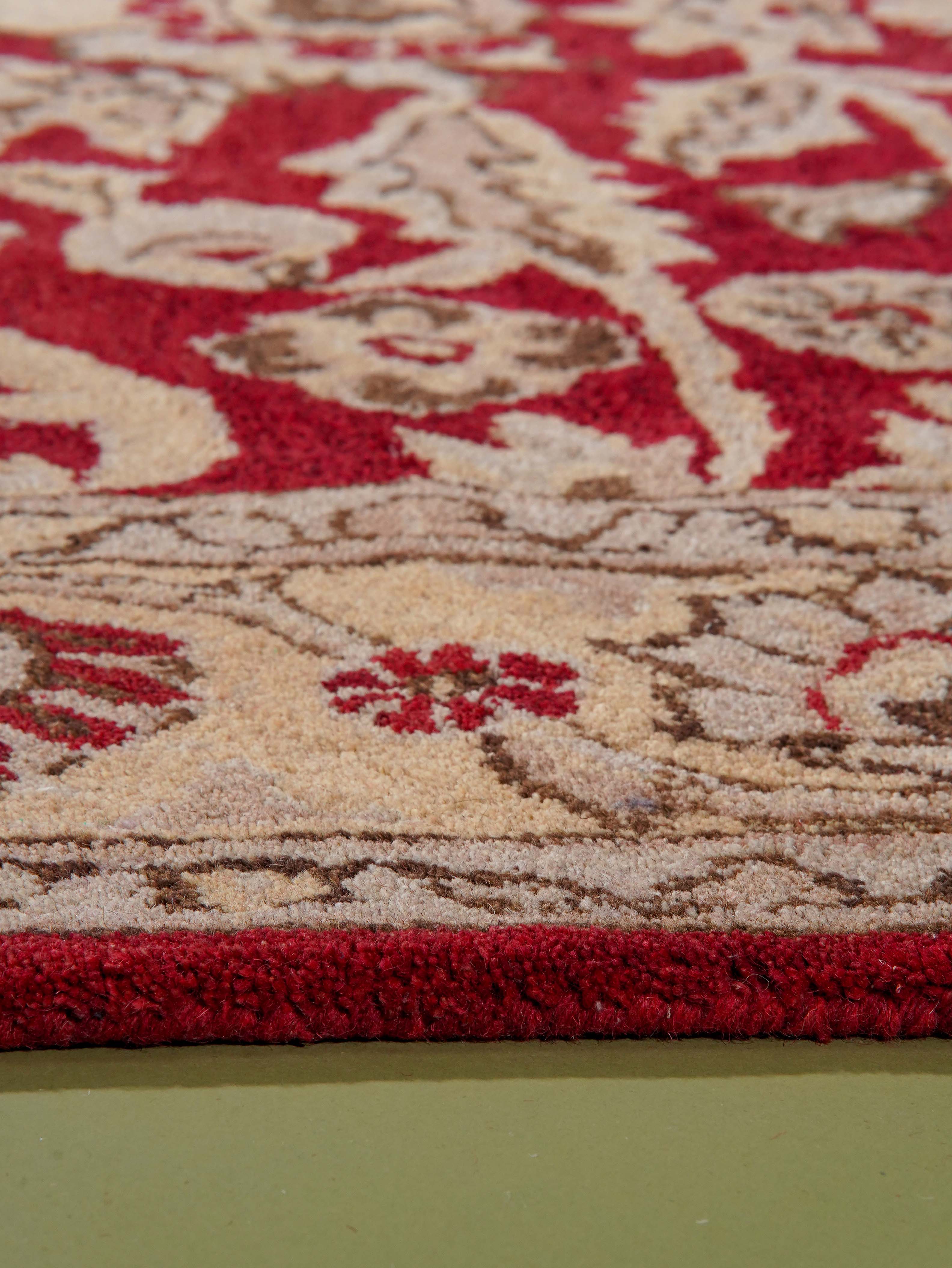 Raktima Hand Tufted Oriental Rug