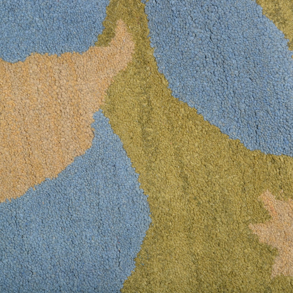 Qiara Hand Tufted Wool Area Rug