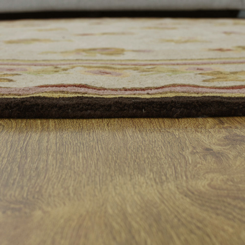 Gulmohar Hand Tufted Oriental Wool Rug