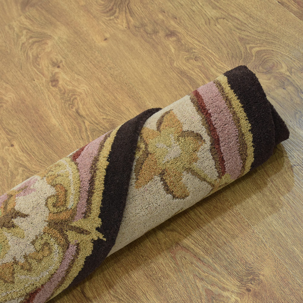 Gulmohar Hand Tufted Oriental Wool Rug
