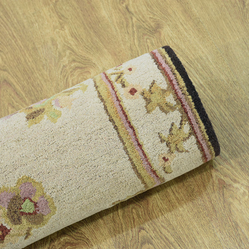 Gulmohar Hand Tufted Oriental Wool Rug