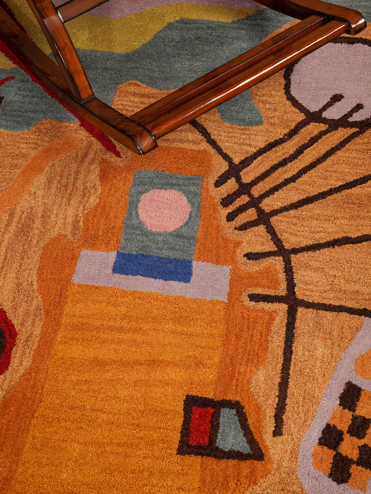 Yatra Hand Tufted Wool Area Rug