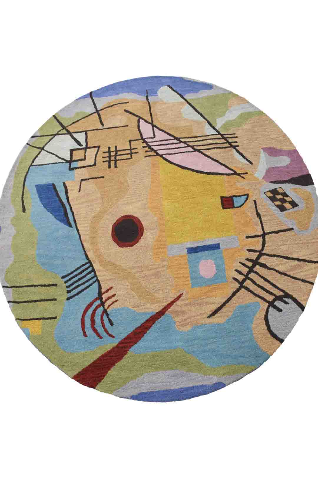 Yatra Hand Tufted Wool Area Rug