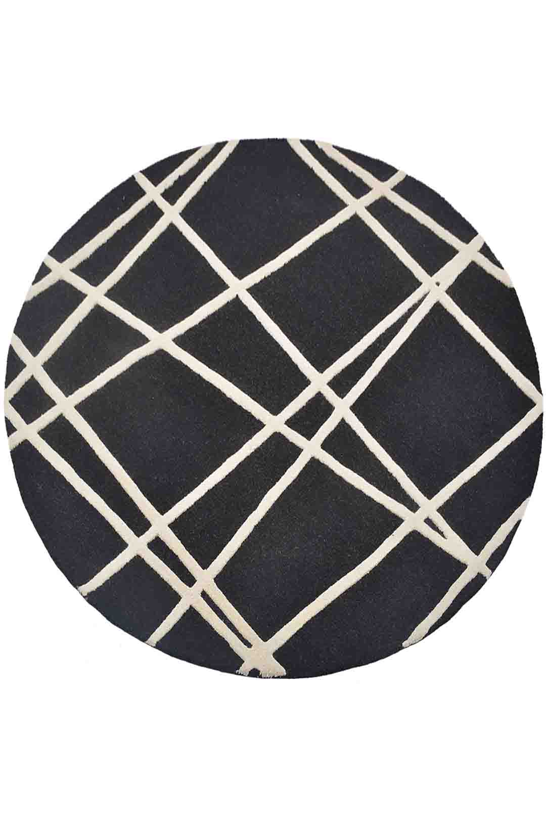 Interlace Hand Tufted Wool Rug
