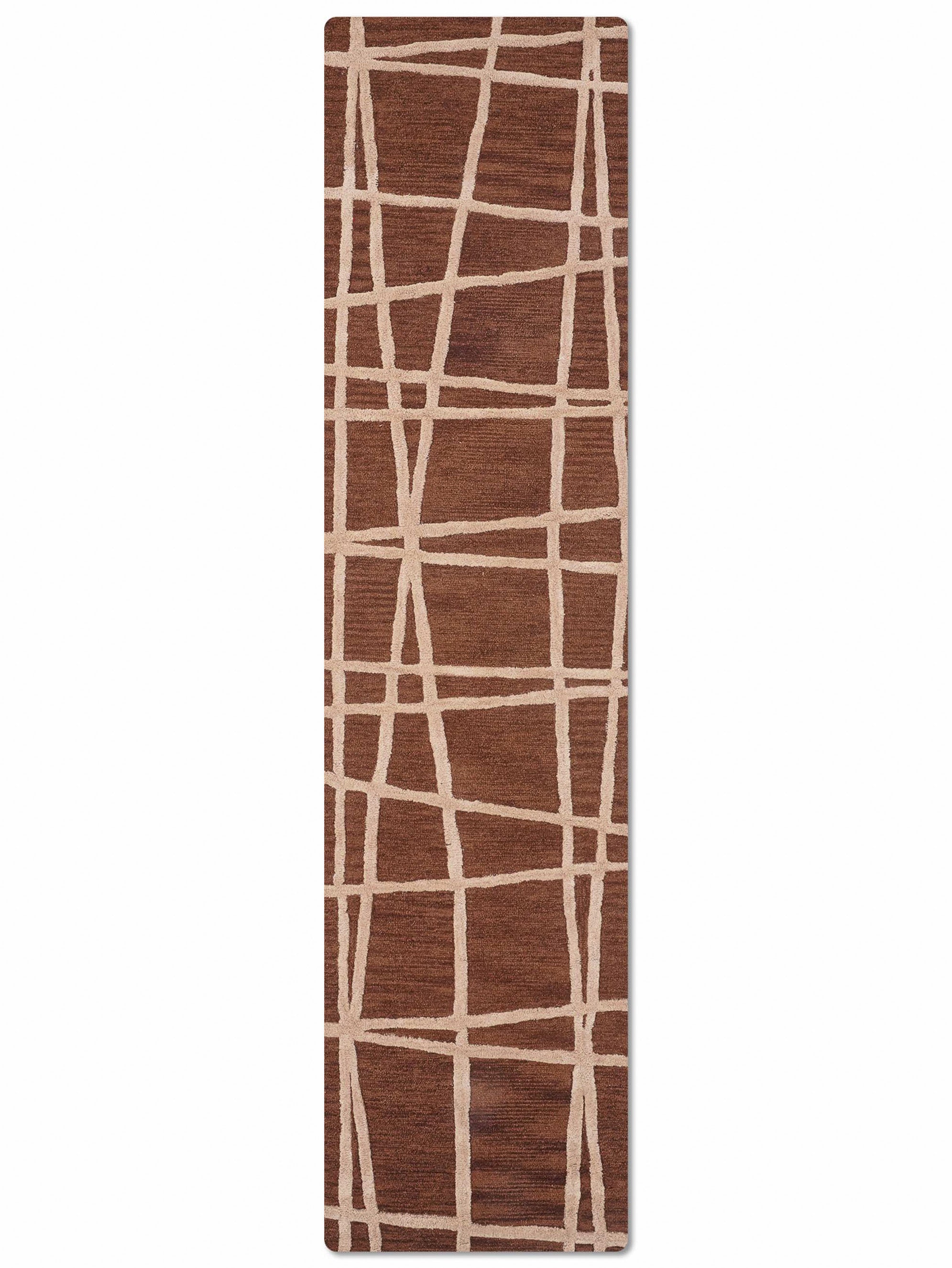 Interlace Hand Tufted Wool Rug