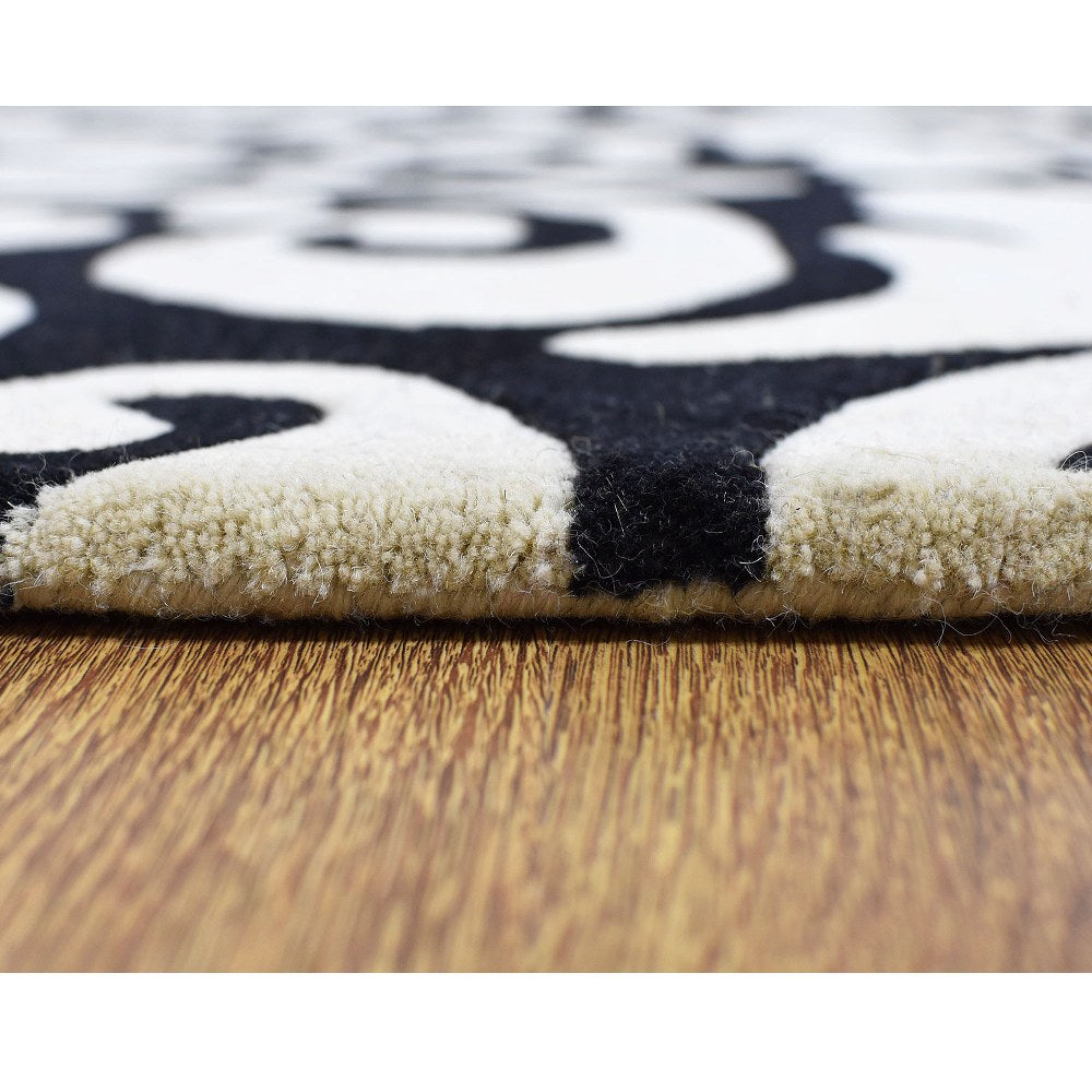 Eka Hand Tufted Wool Area Rug