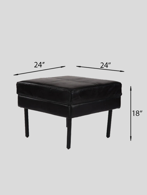 The Heavy Duty Leather Stool