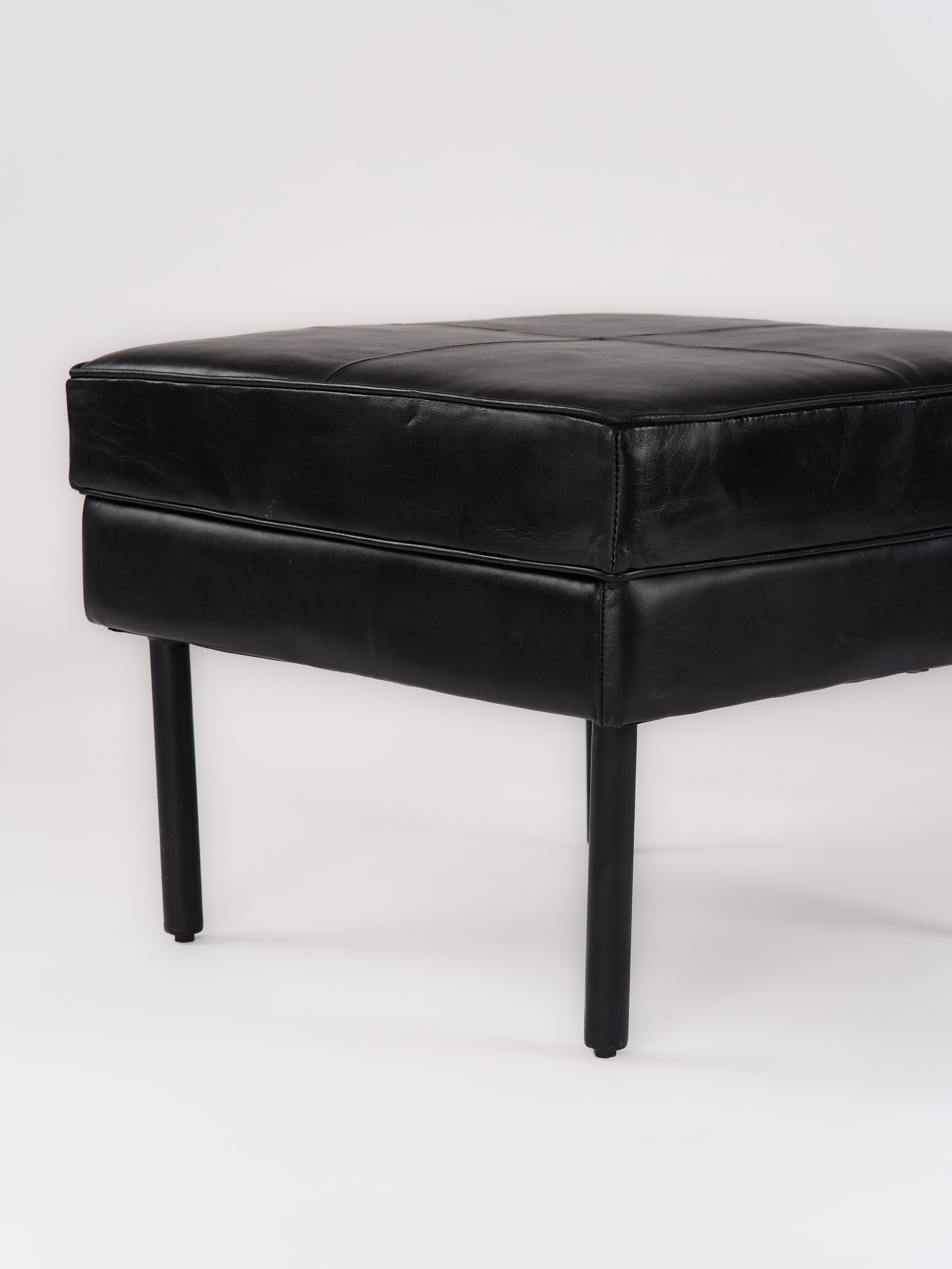 The Heavy Duty Leather Stool