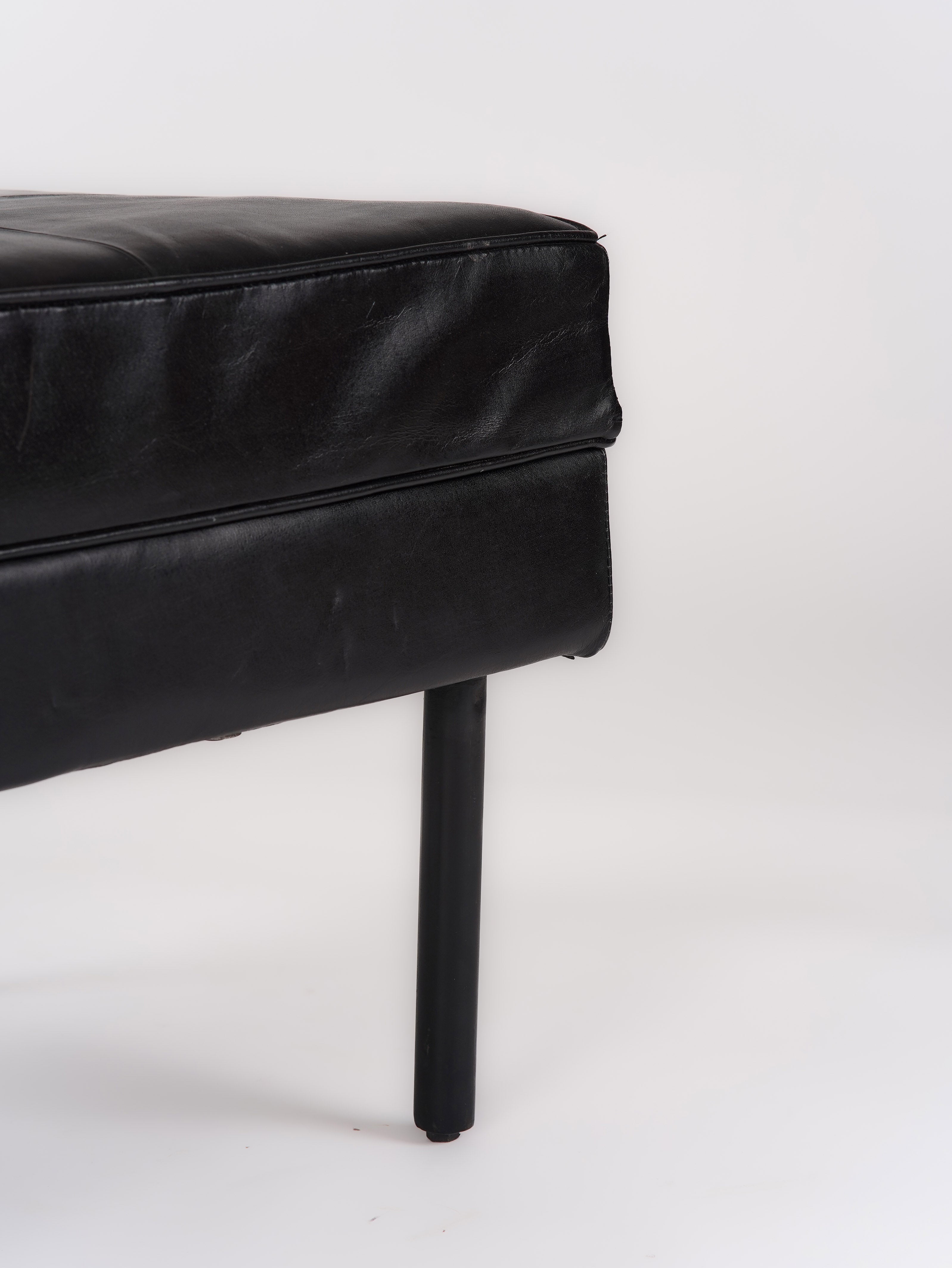 The Heavy Duty Leather Stool