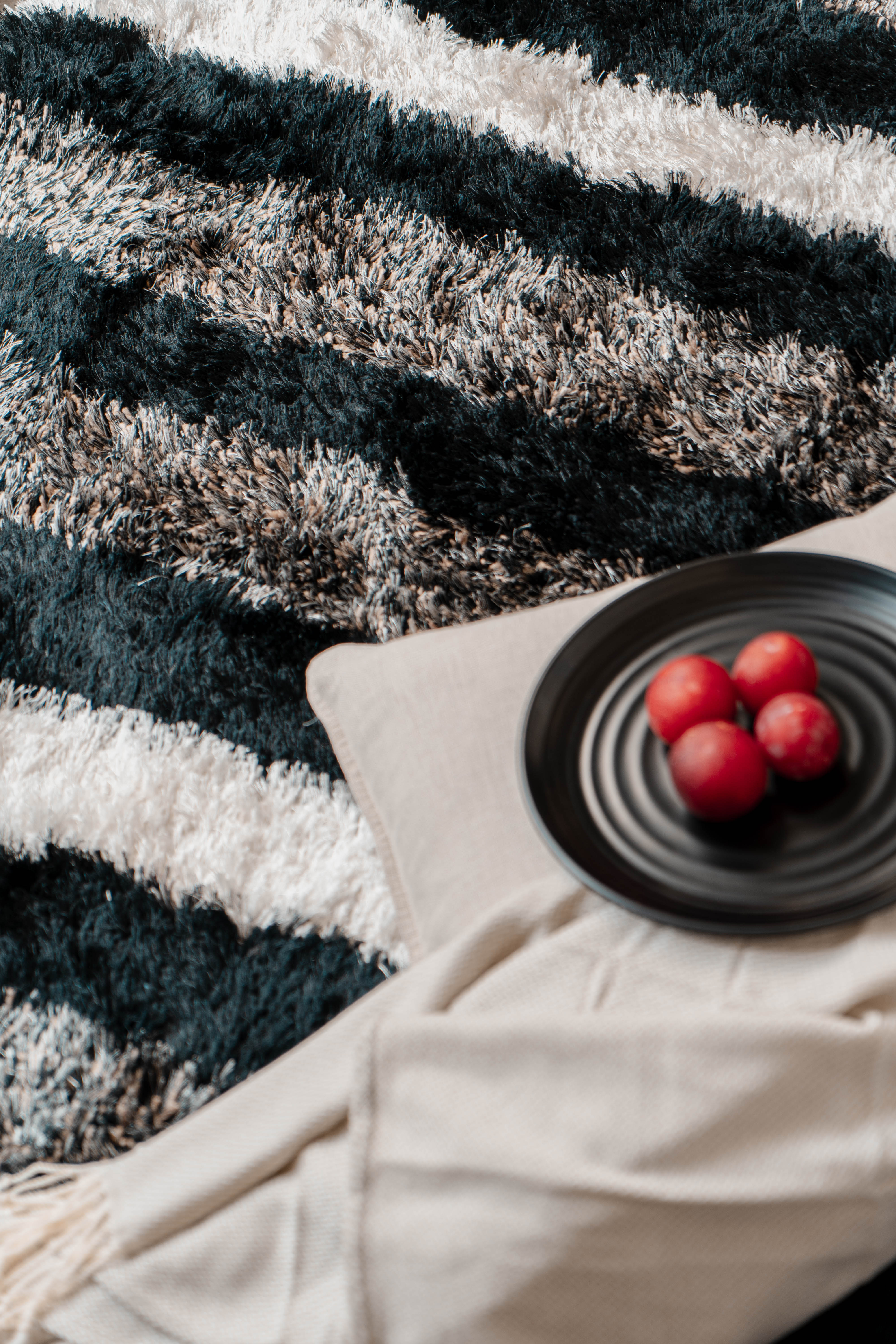 Ekanta Hand Tufted Shag Rug