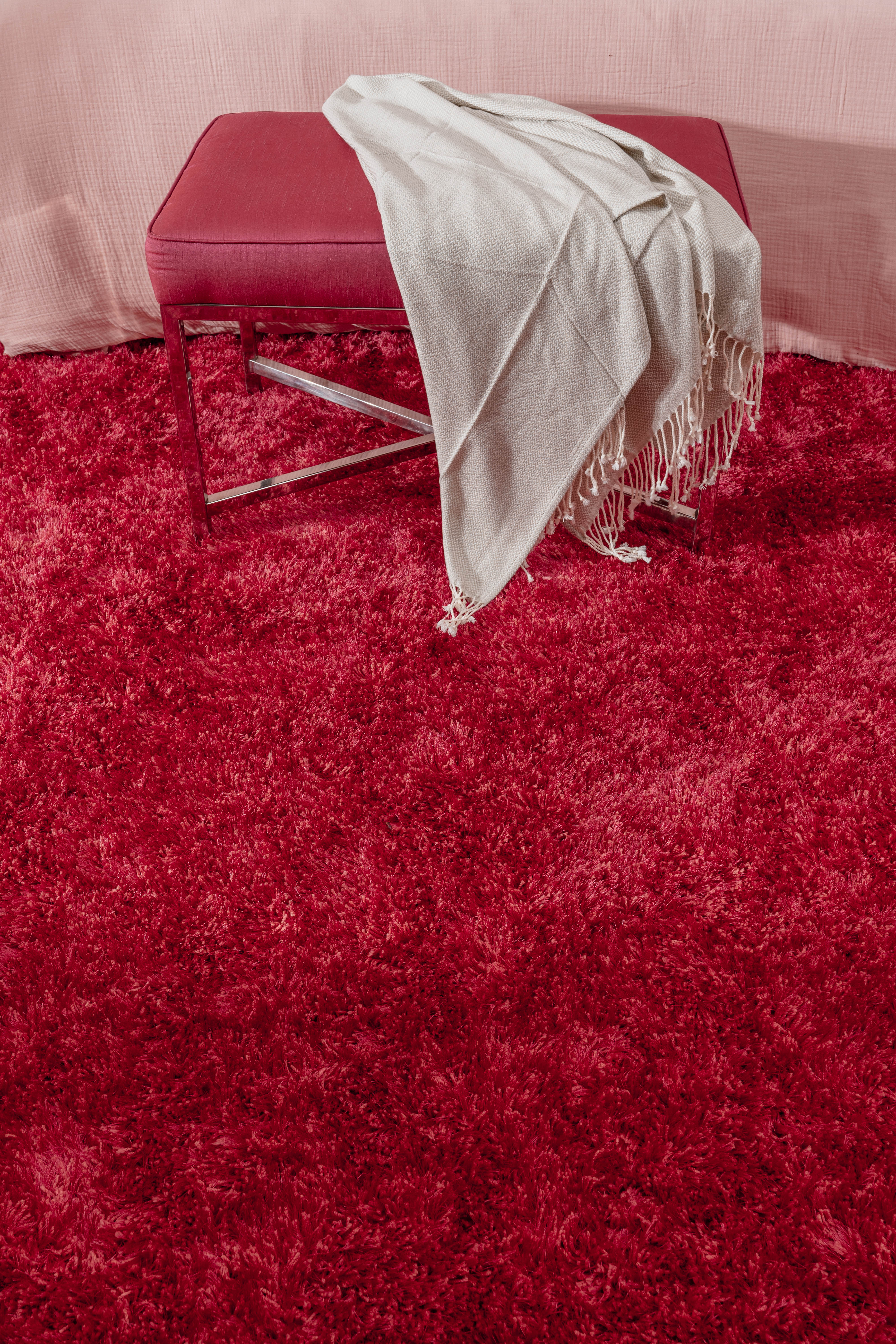 Aura Hand Tufted Shag Rug