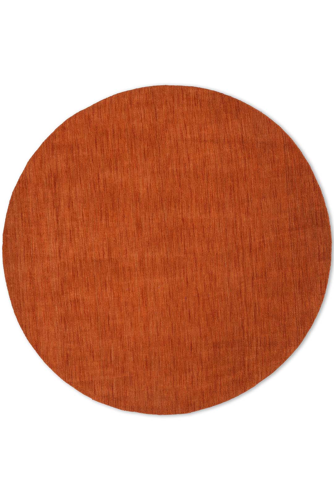 Solid Hand Knotted Wool Rug