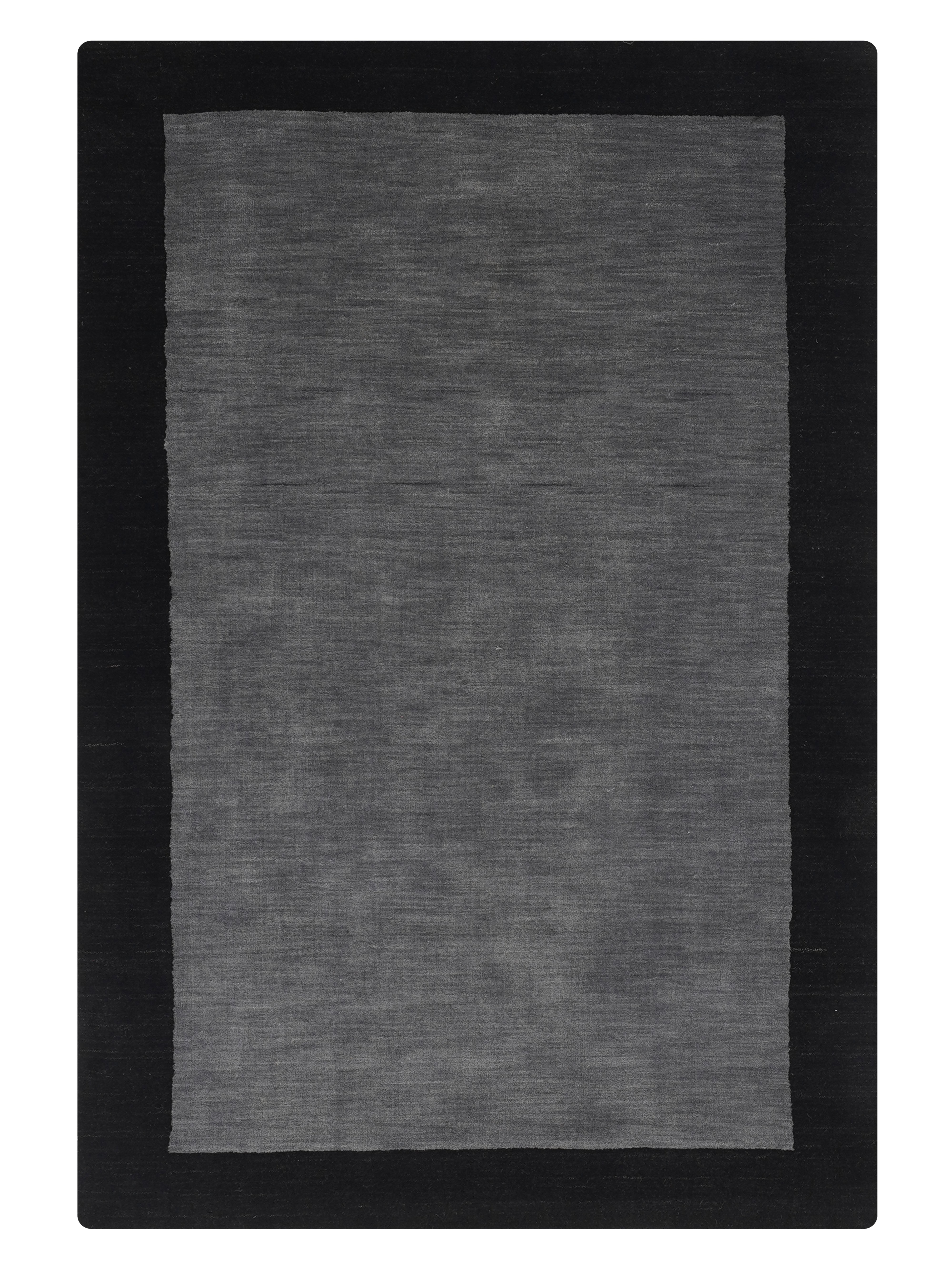 Frame Hand Knotted Wool Rug