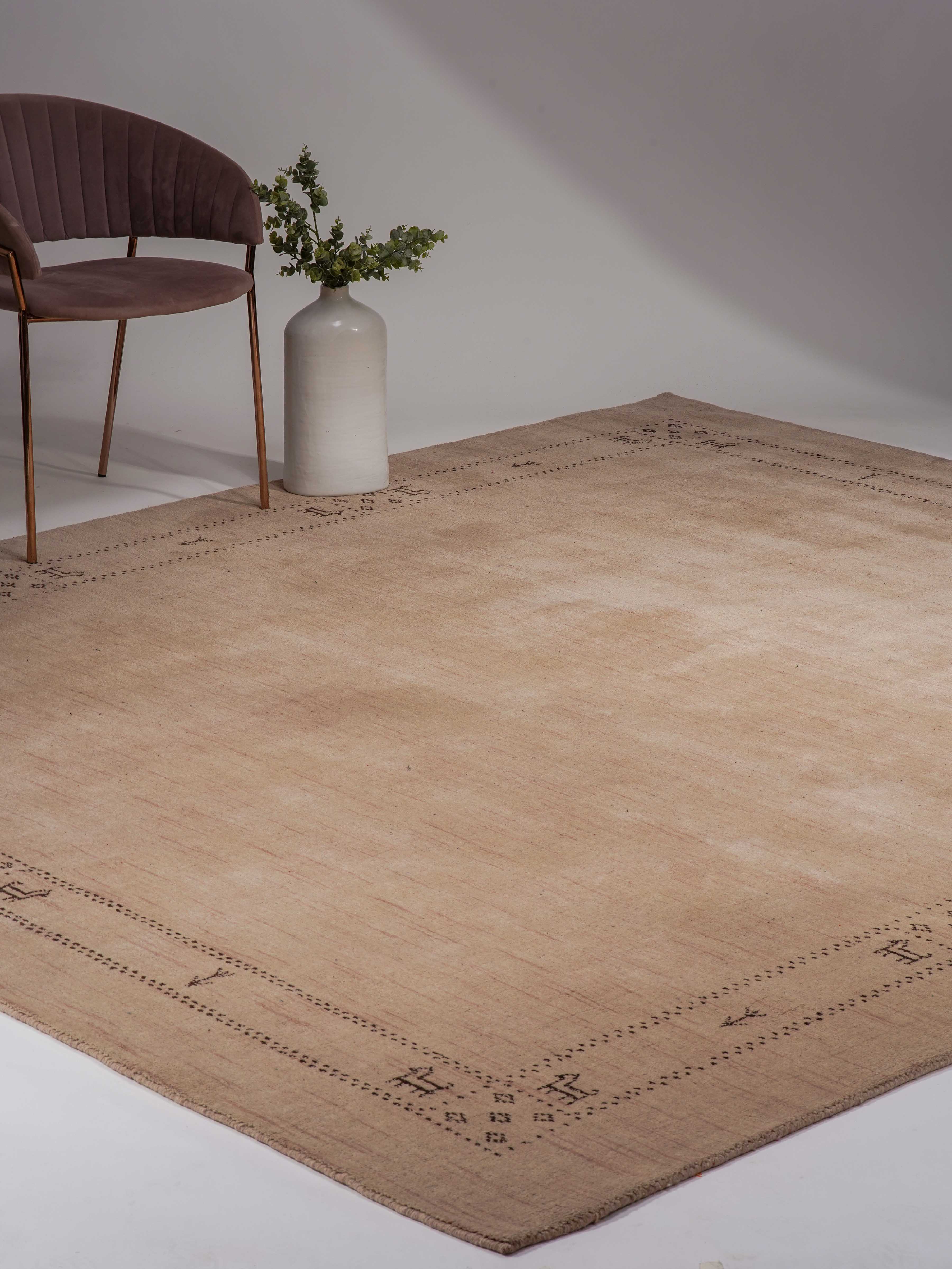 Sable Hand Knotted Wool Rug