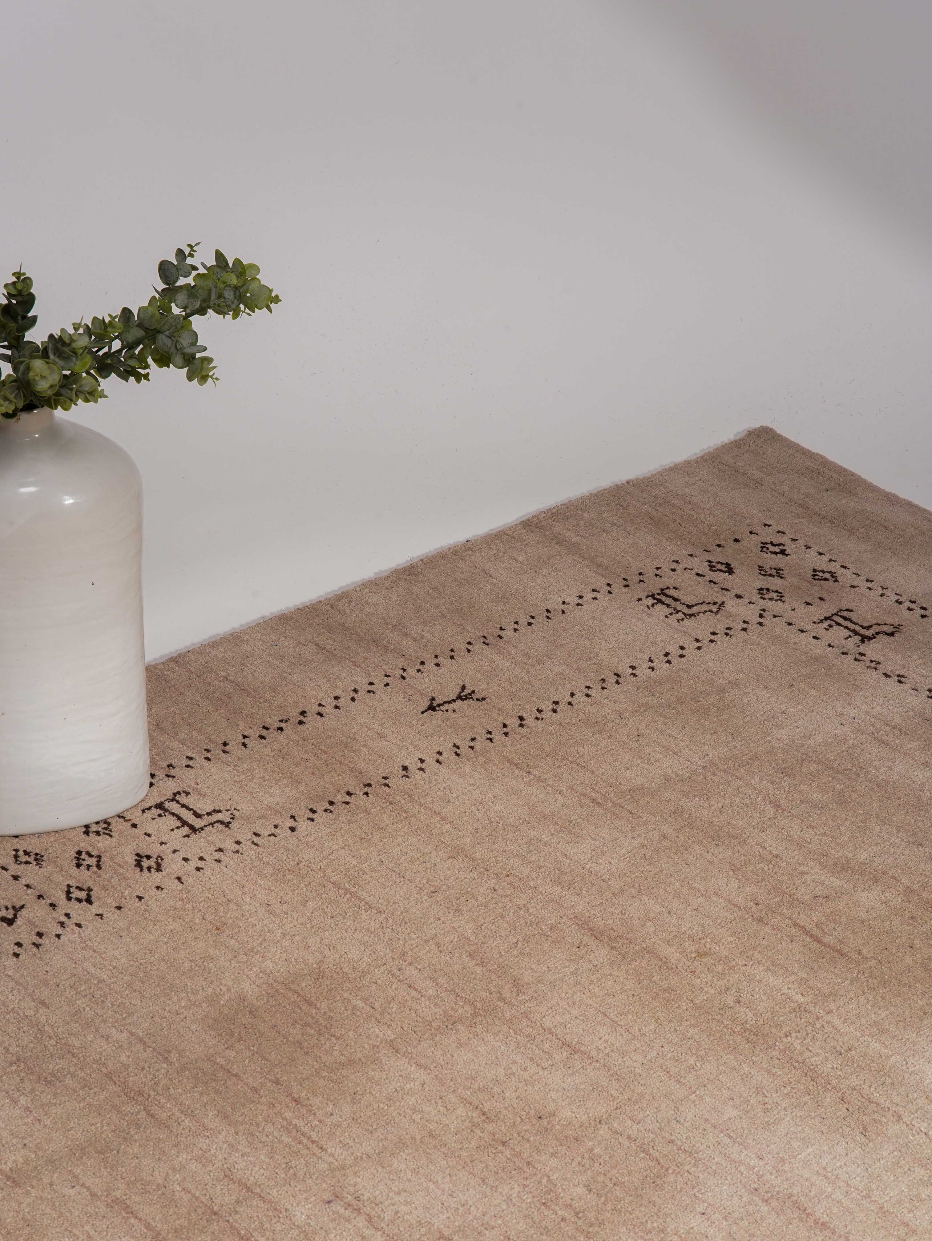 Sable Hand Knotted Wool Rug