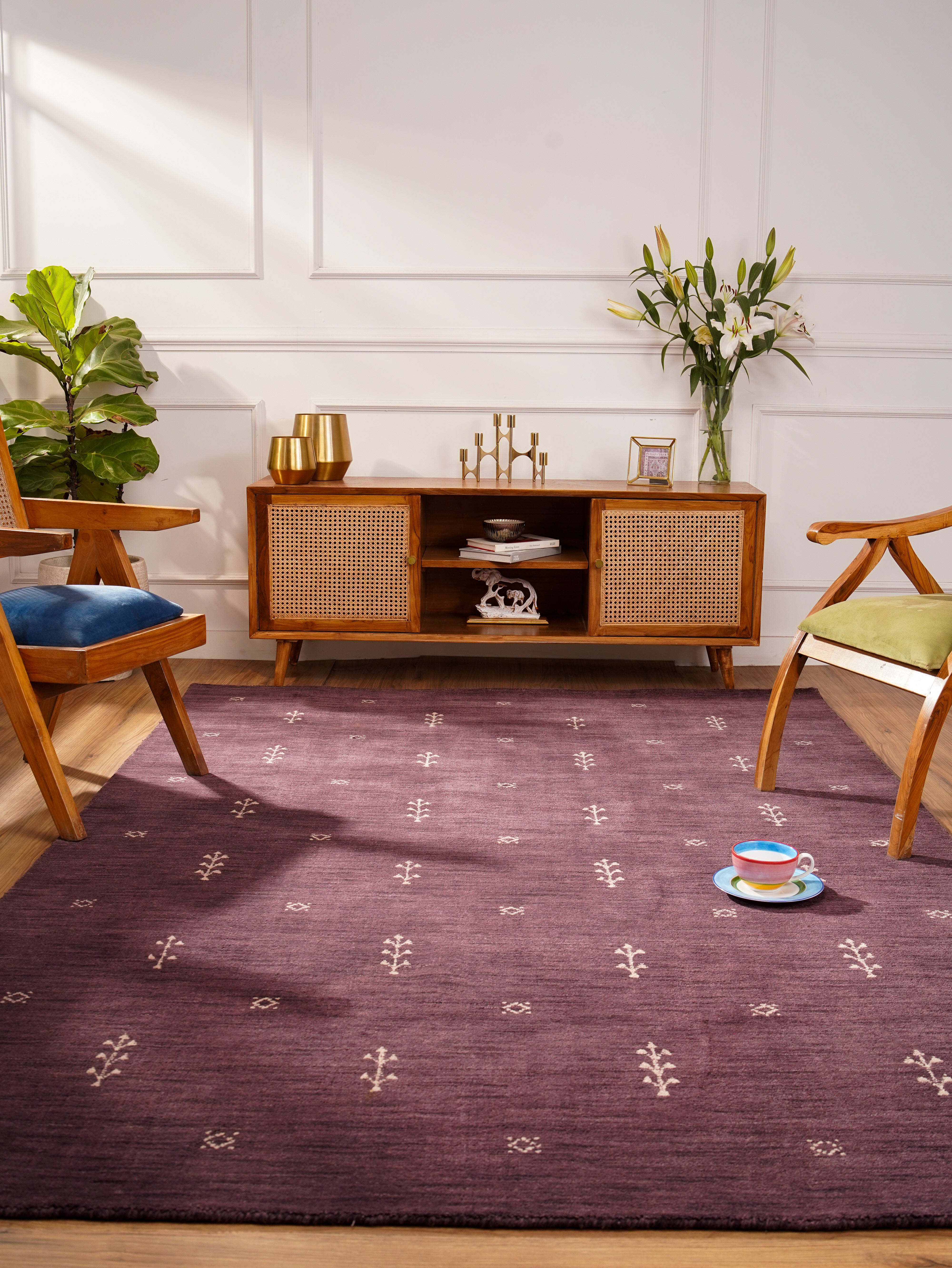 Elysian Hand Knotted Wool Rug