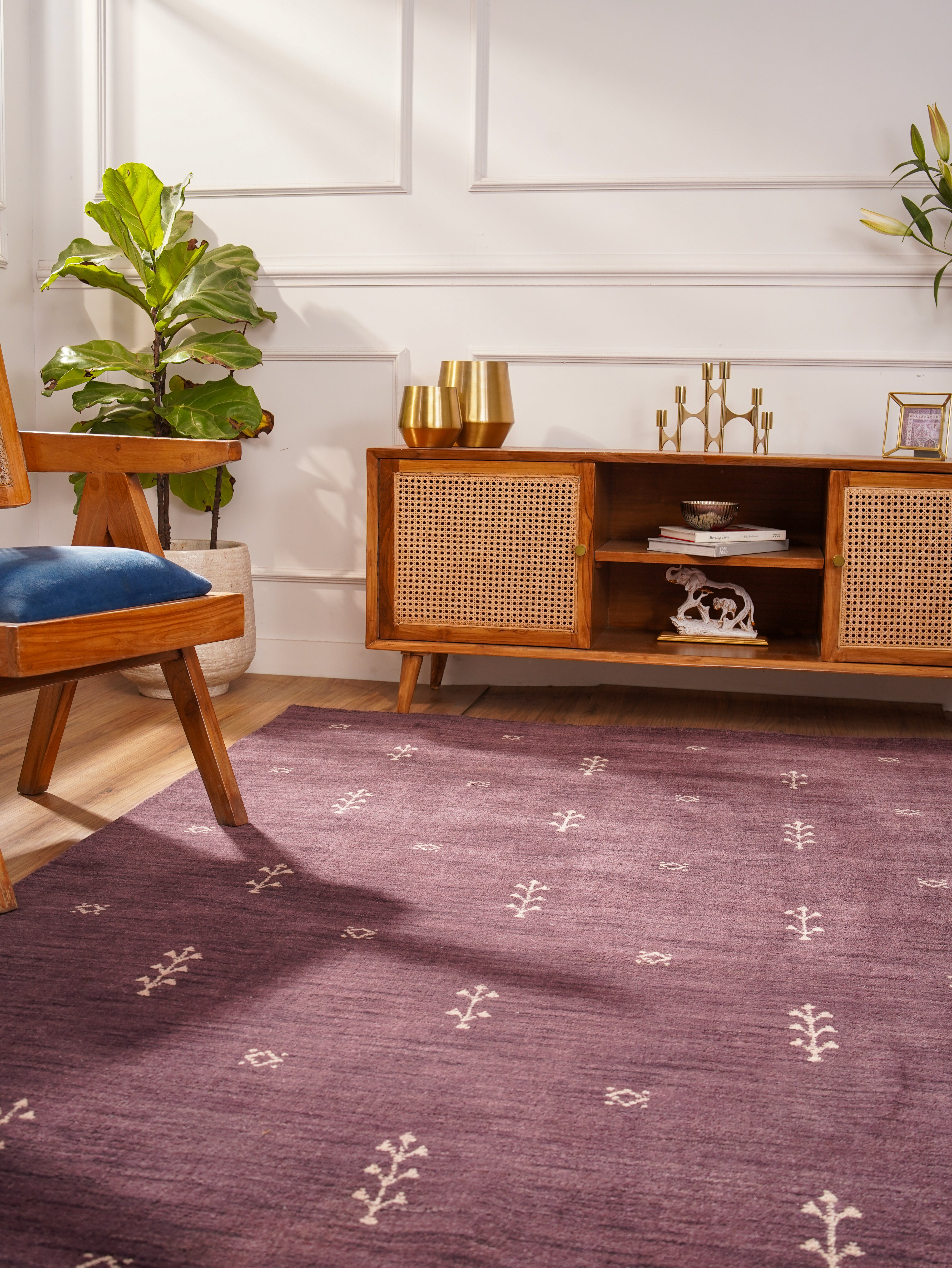 Elysian Hand Knotted Wool Rug