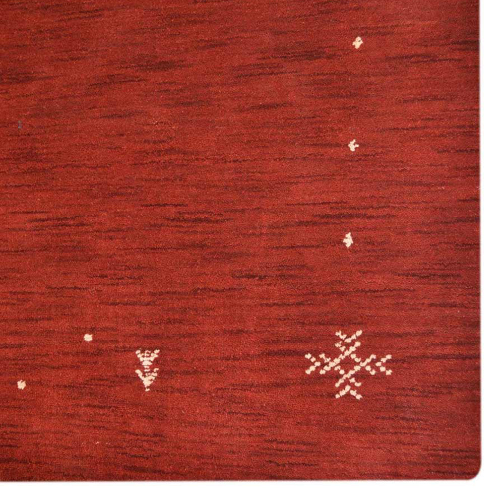 Eila Hand Knotted Wool Area Rug