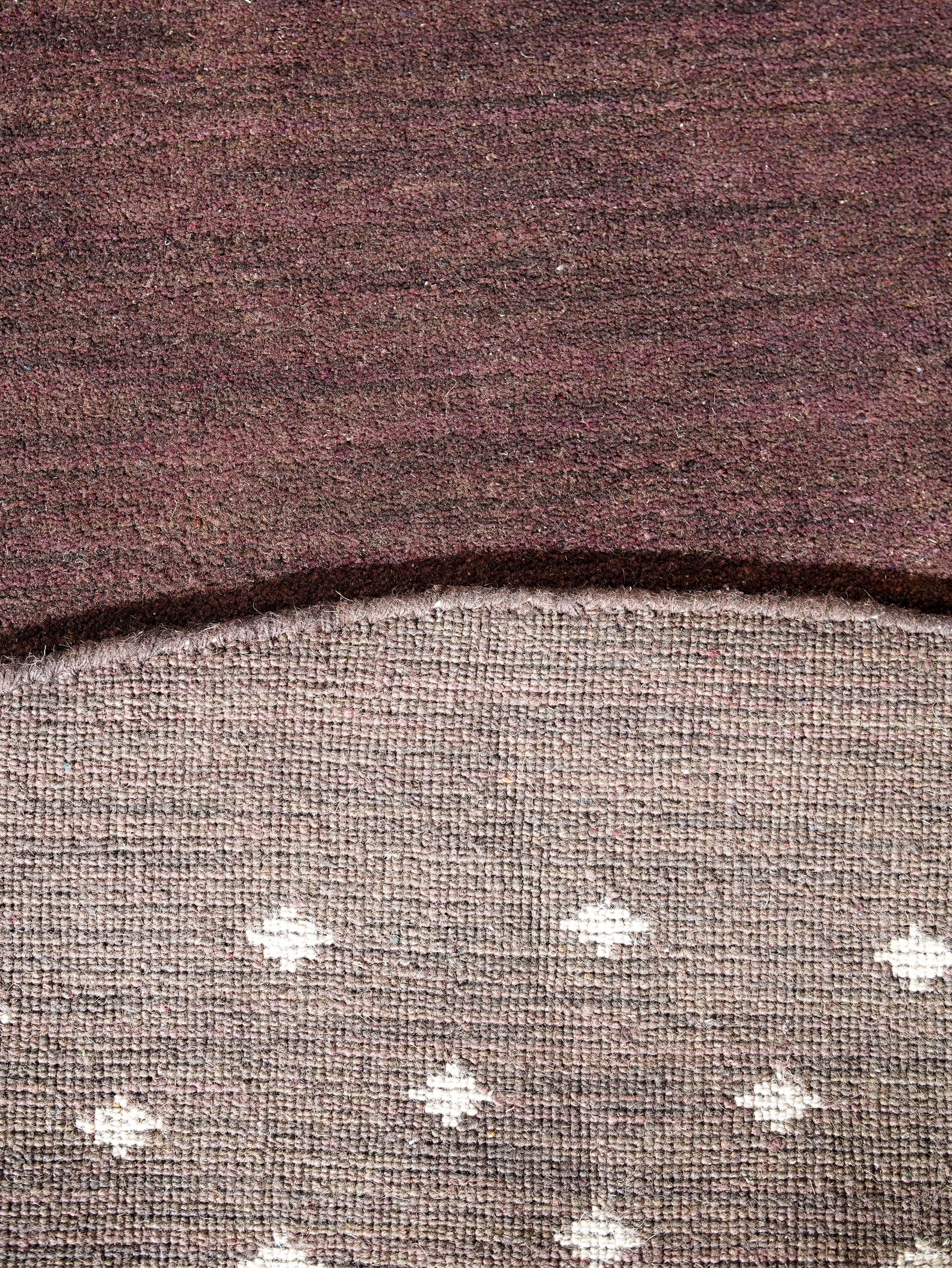 Teal Hand Knotted Wool Rug