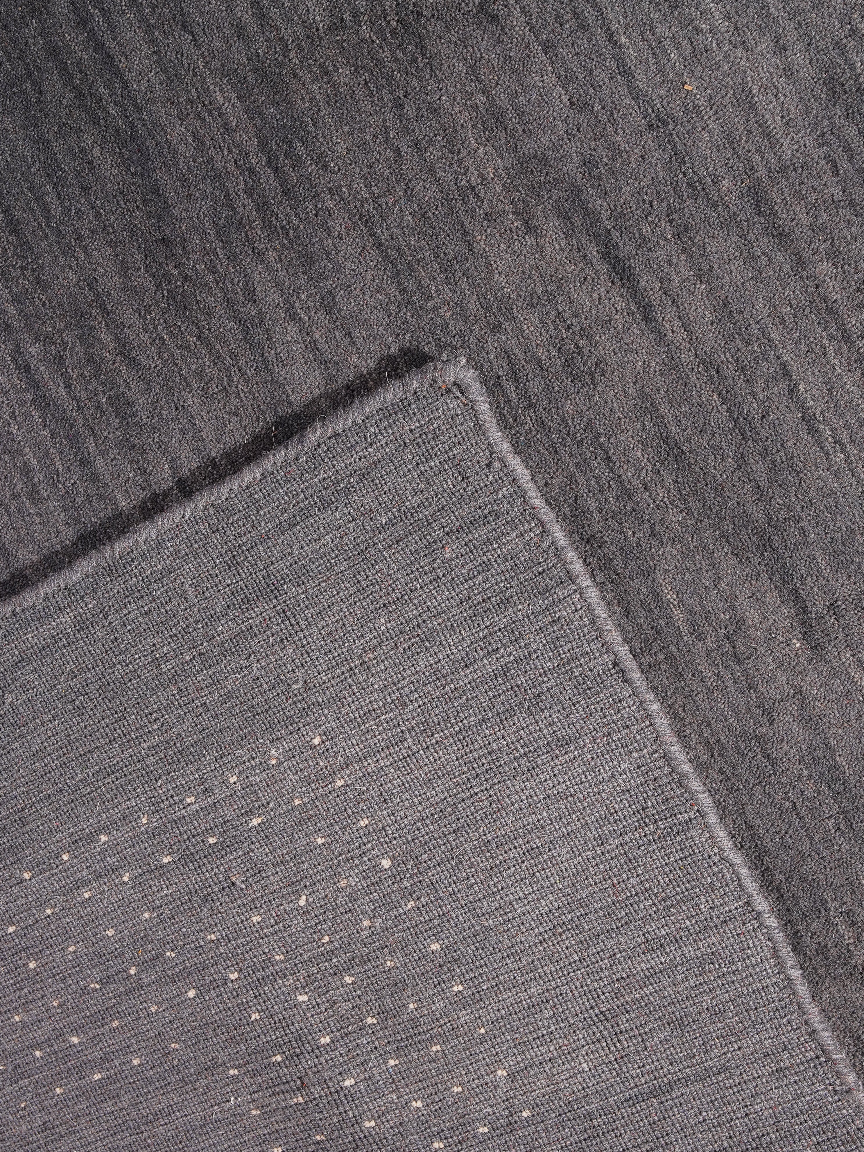 Teal Hand Knotted Wool Rug