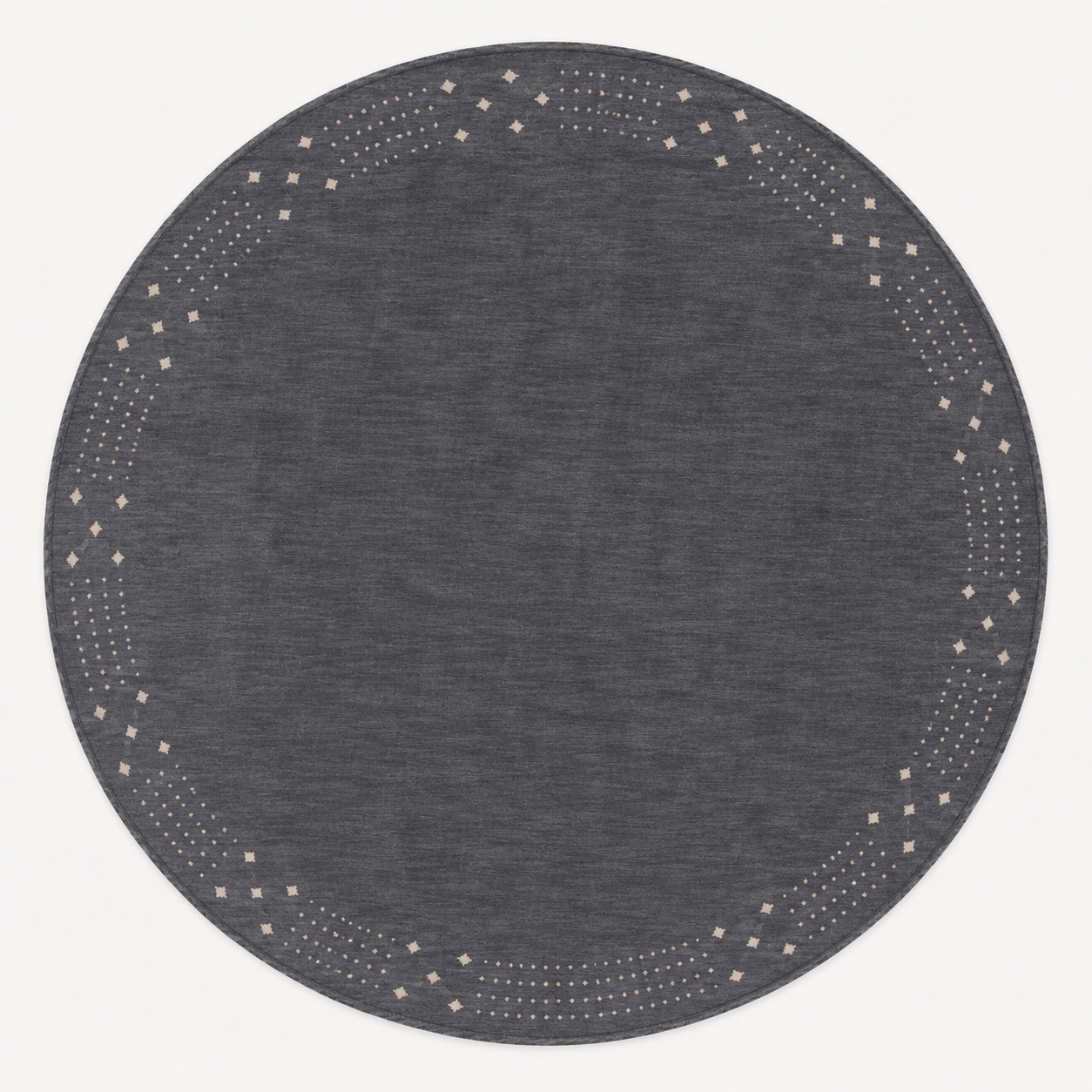Teal Hand Knotted Wool Rug