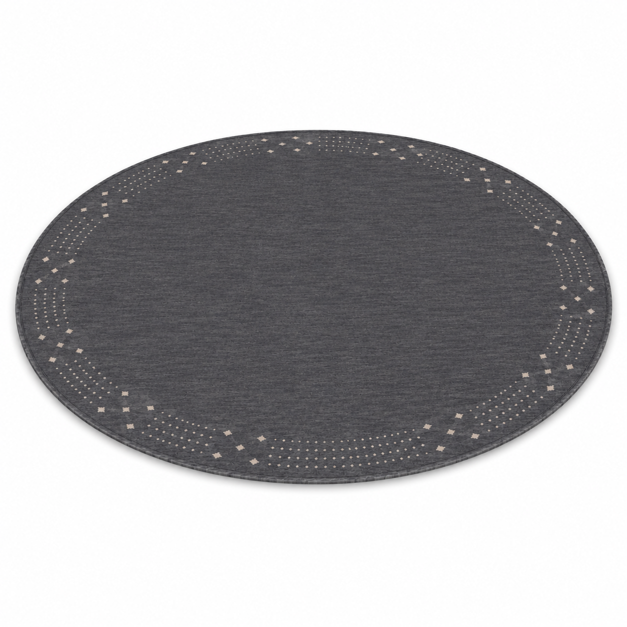 Teal Hand Knotted Wool Rug