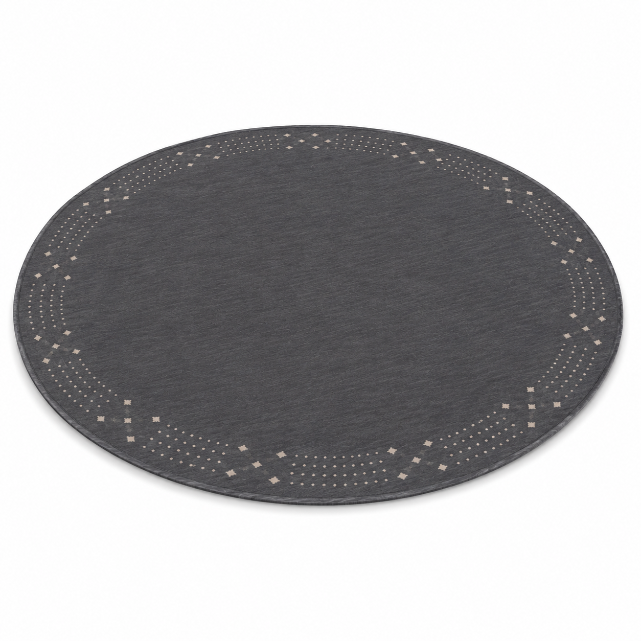 Teal Hand Knotted Wool Rug