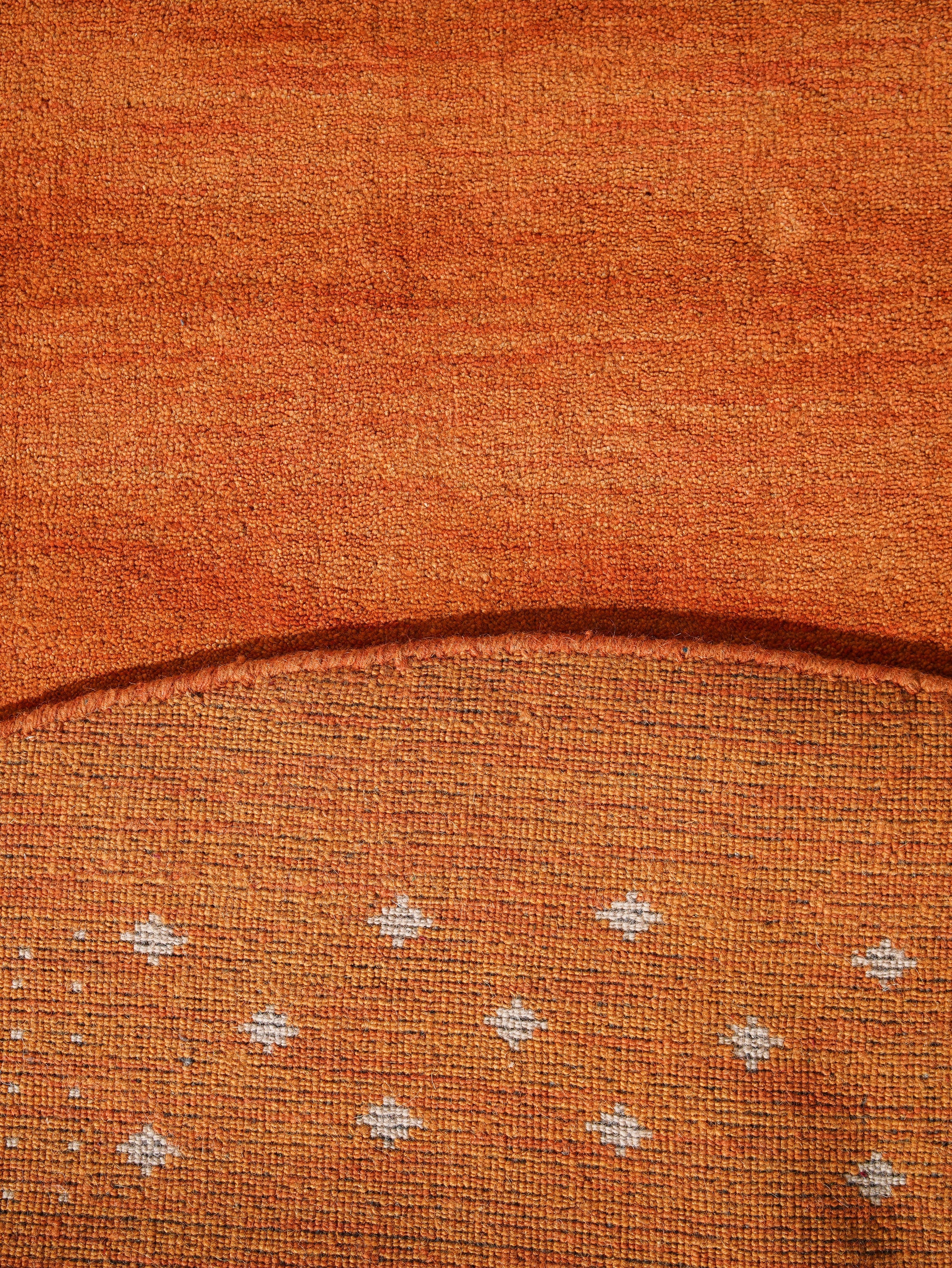 Teal Hand Knotted Wool Rug