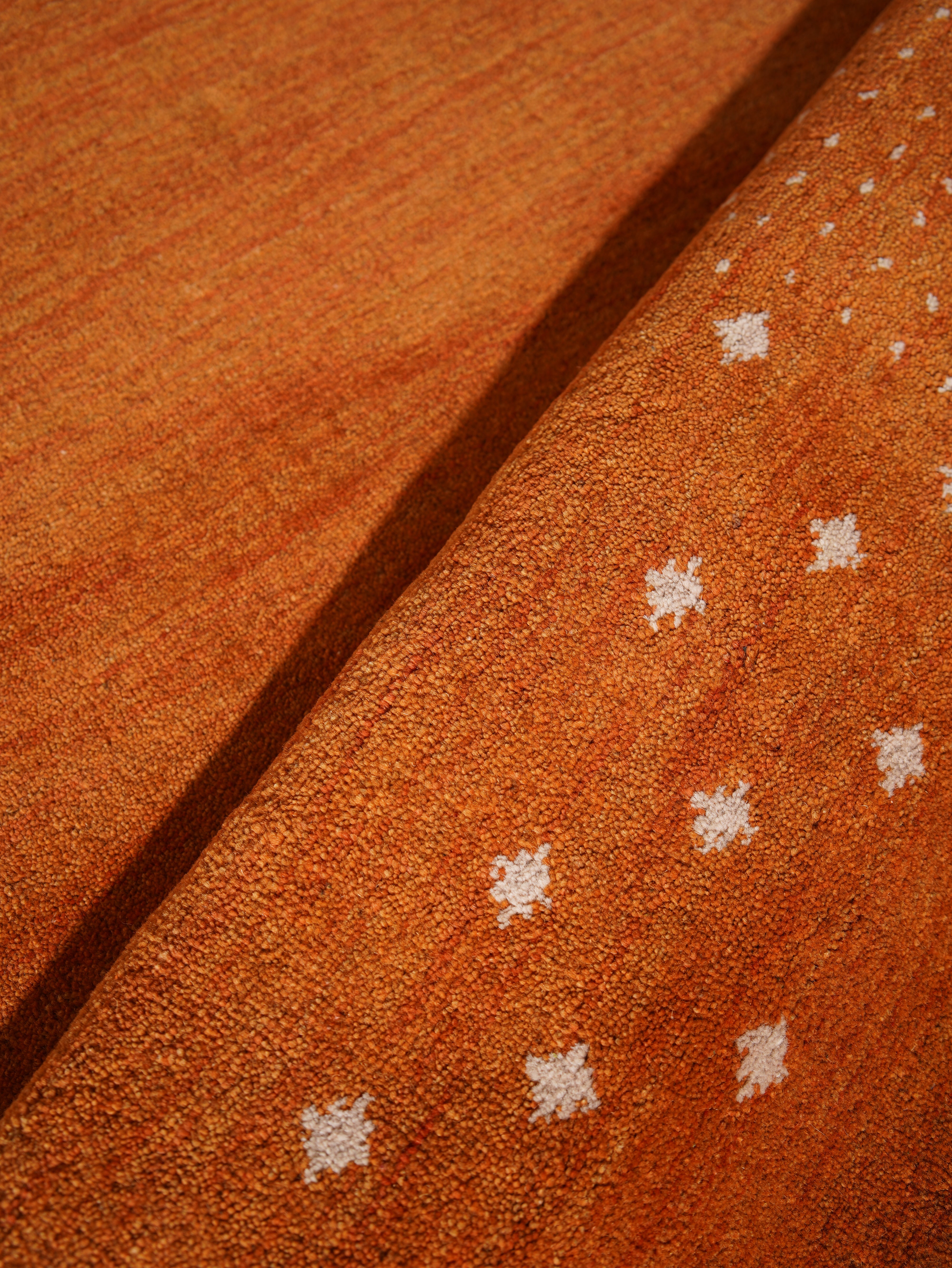 Teal Hand Knotted Wool Rug