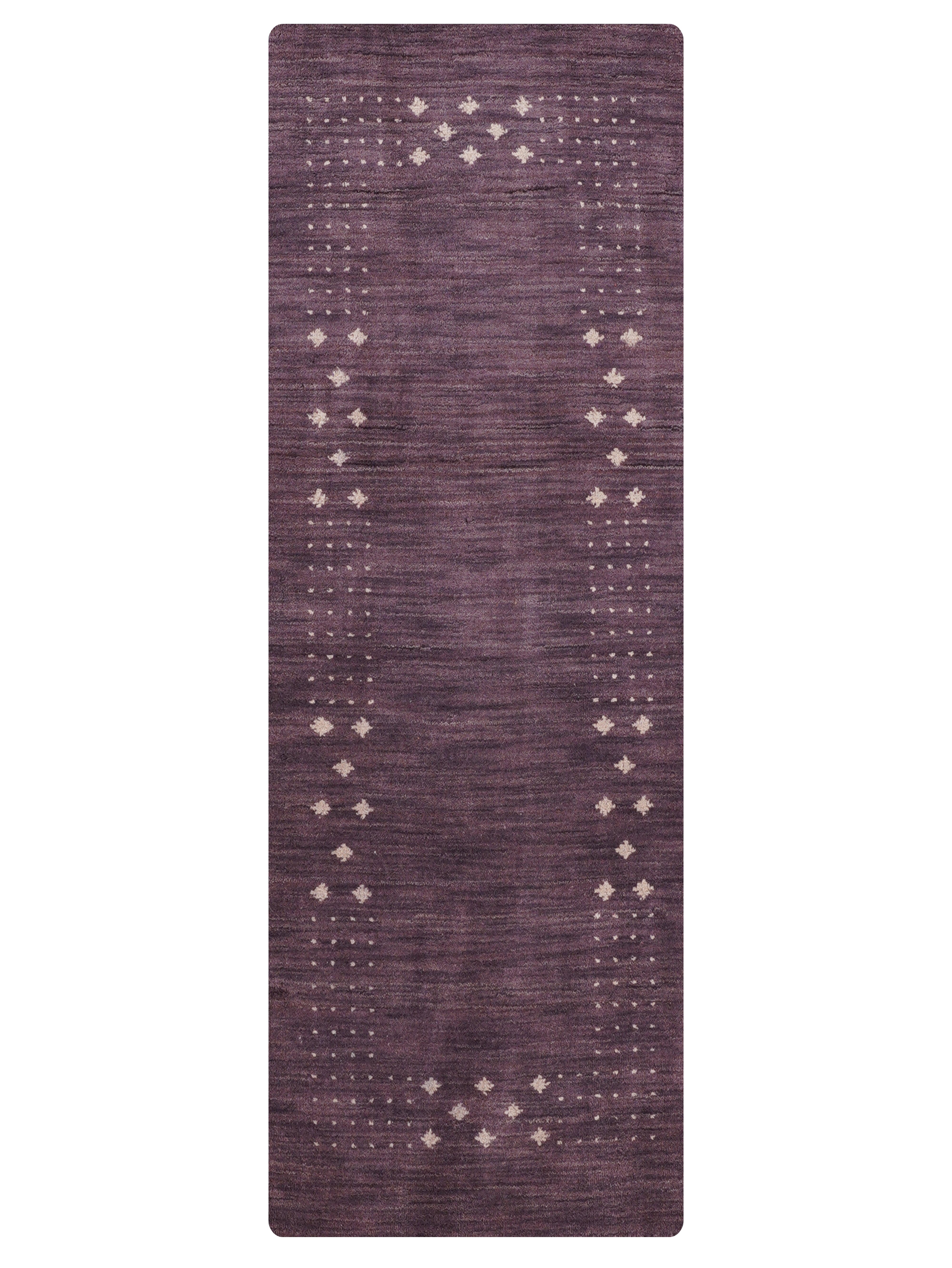 Teal Hand Knotted Wool Rug