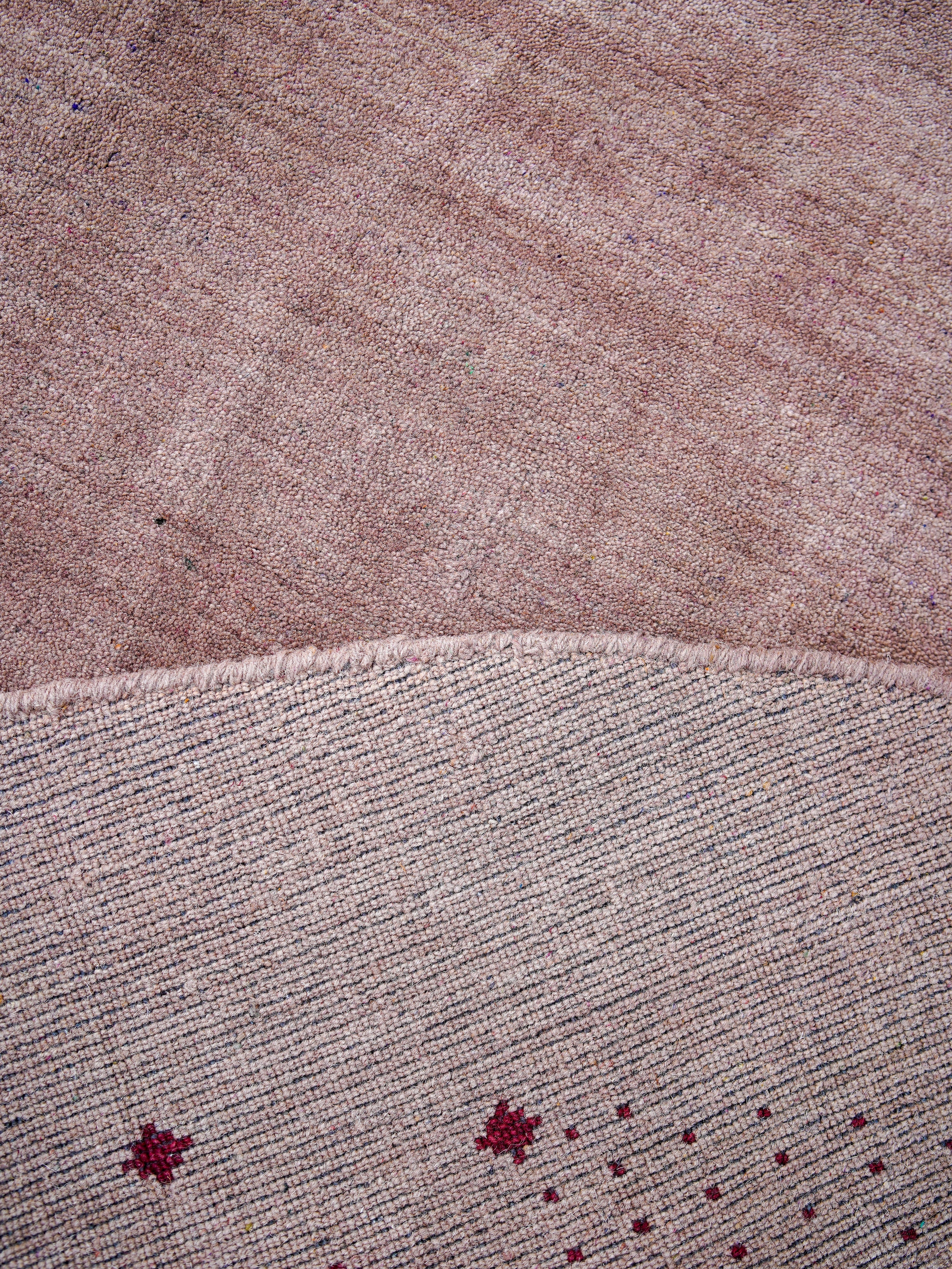 Teal Hand Knotted Wool Rug