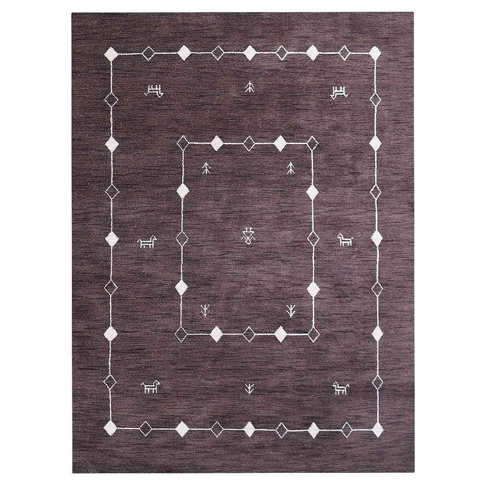 Luanda Hand Knotted Loom Wool Area Rug - BBH HOMES LLC