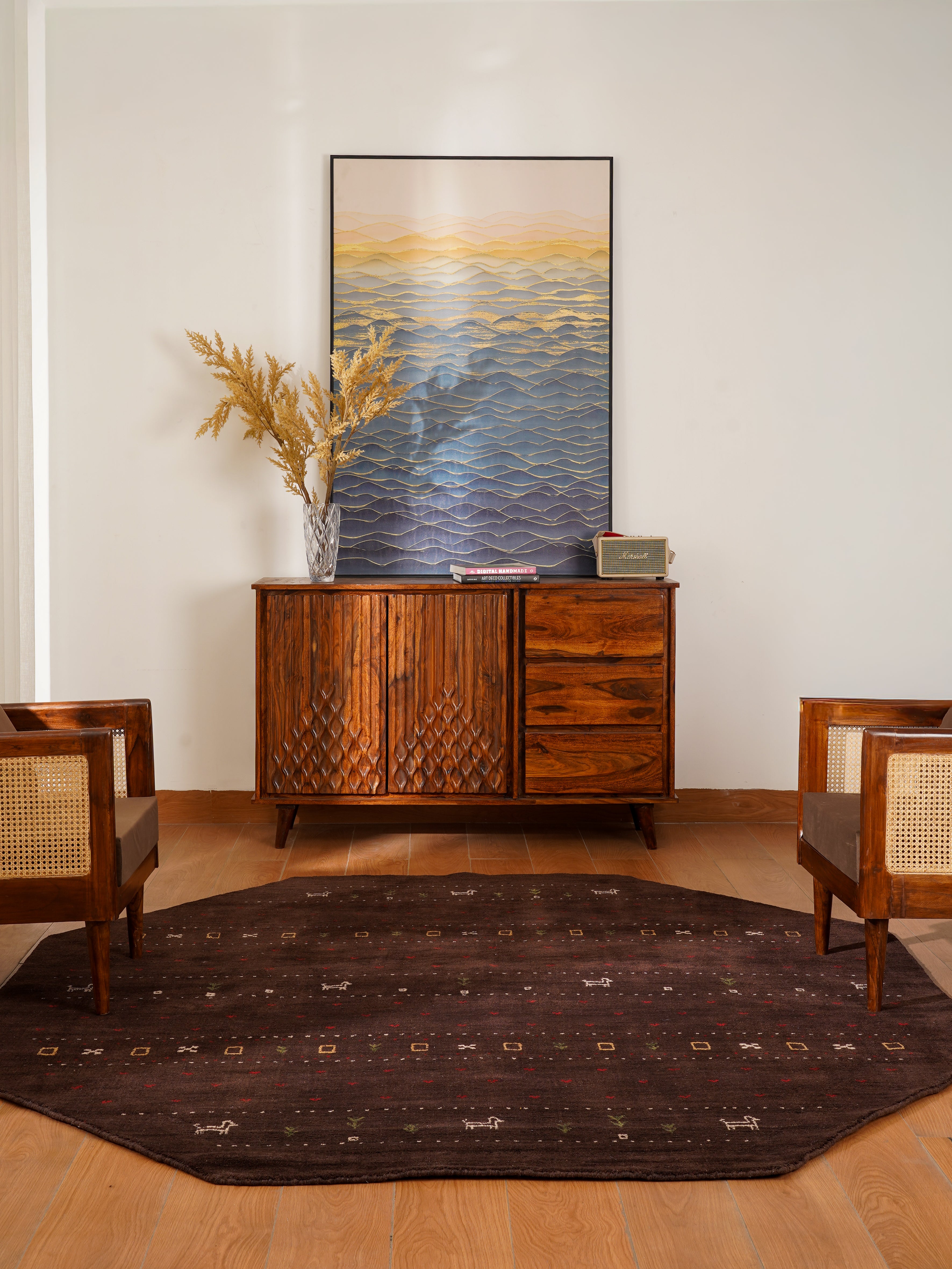 Kian Hand Knotted Wool Area Rug