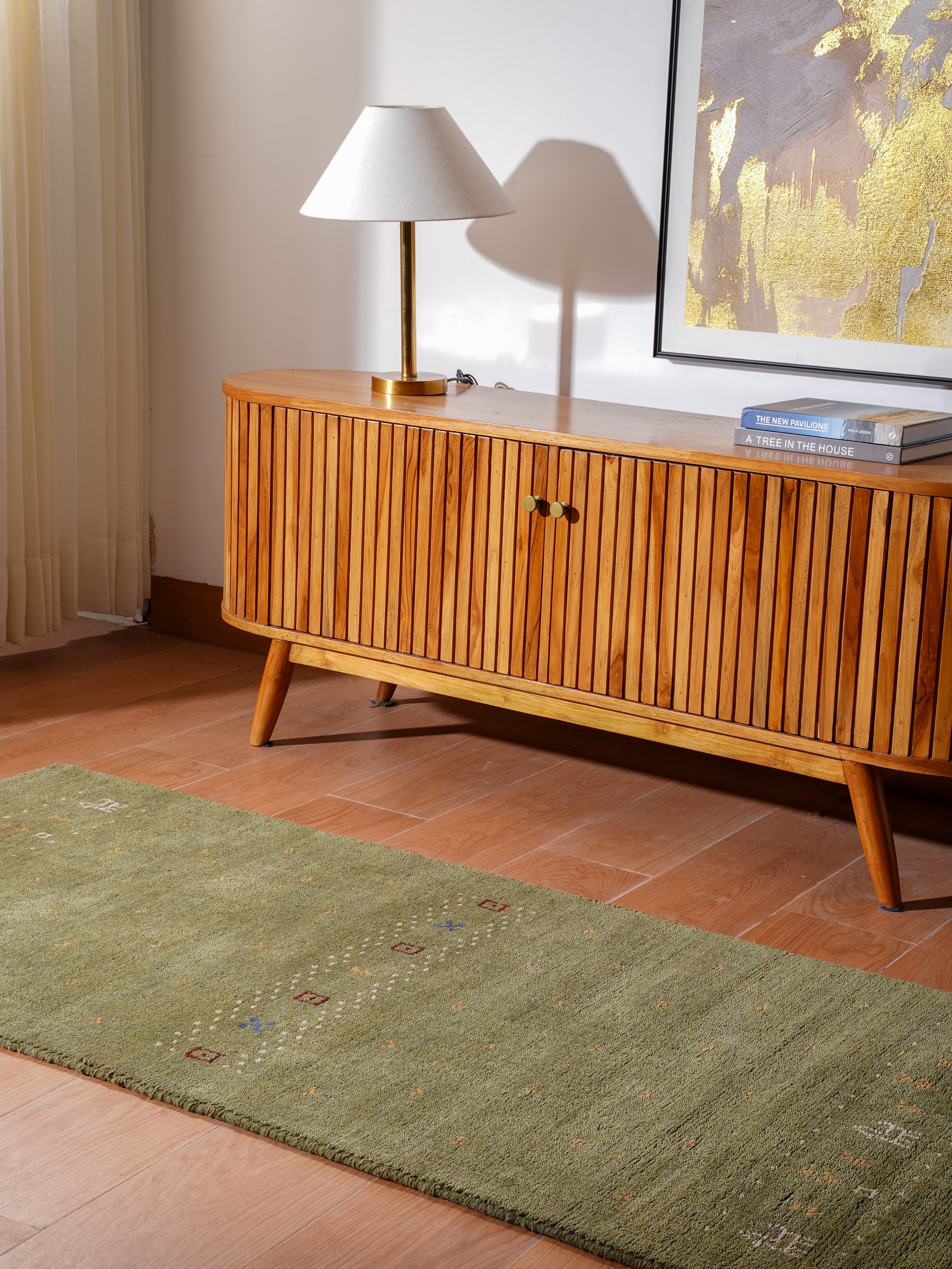 Kian Hand Knotted Wool Area Rug