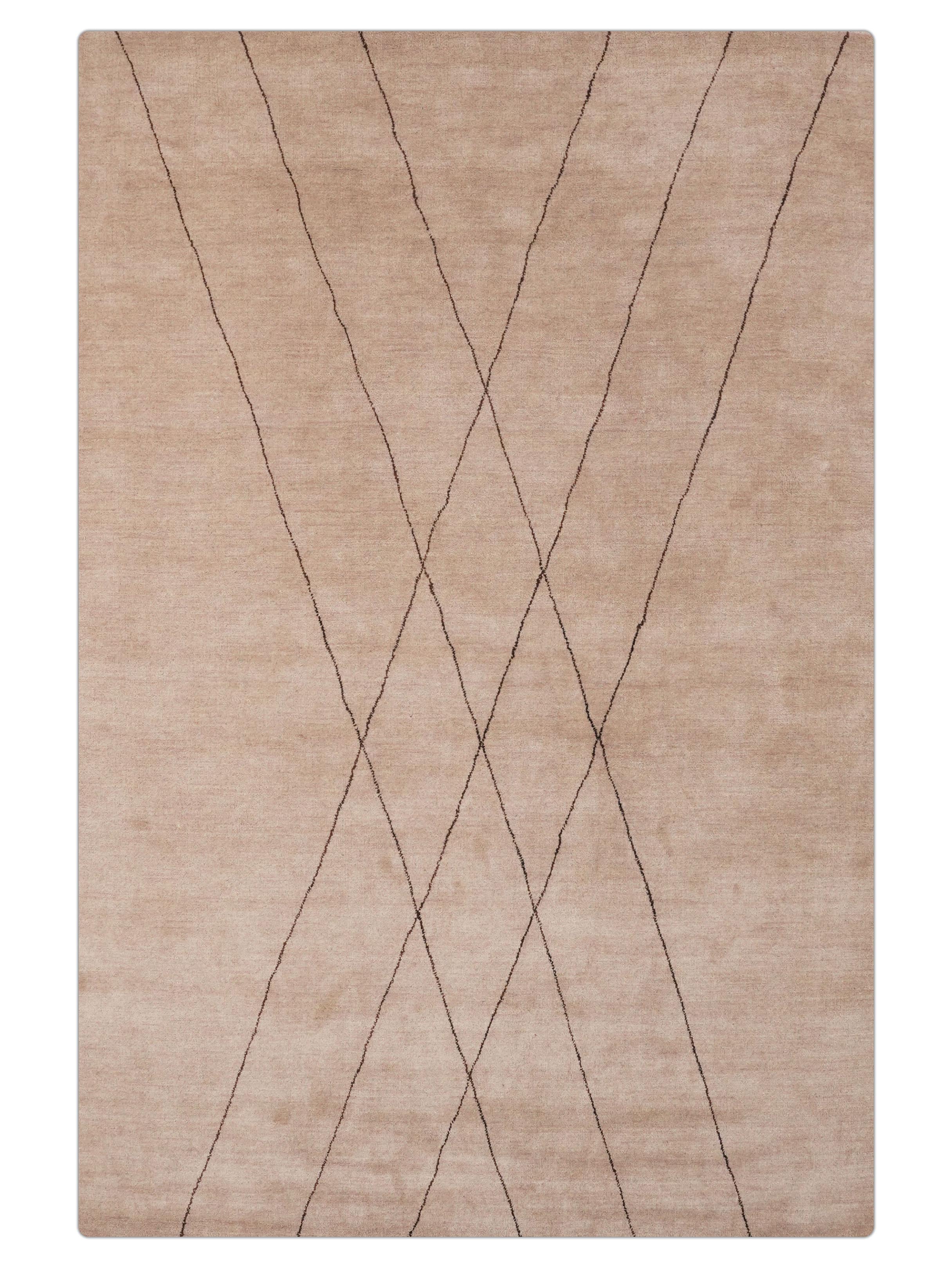 X Hand Knotted Wool Rug