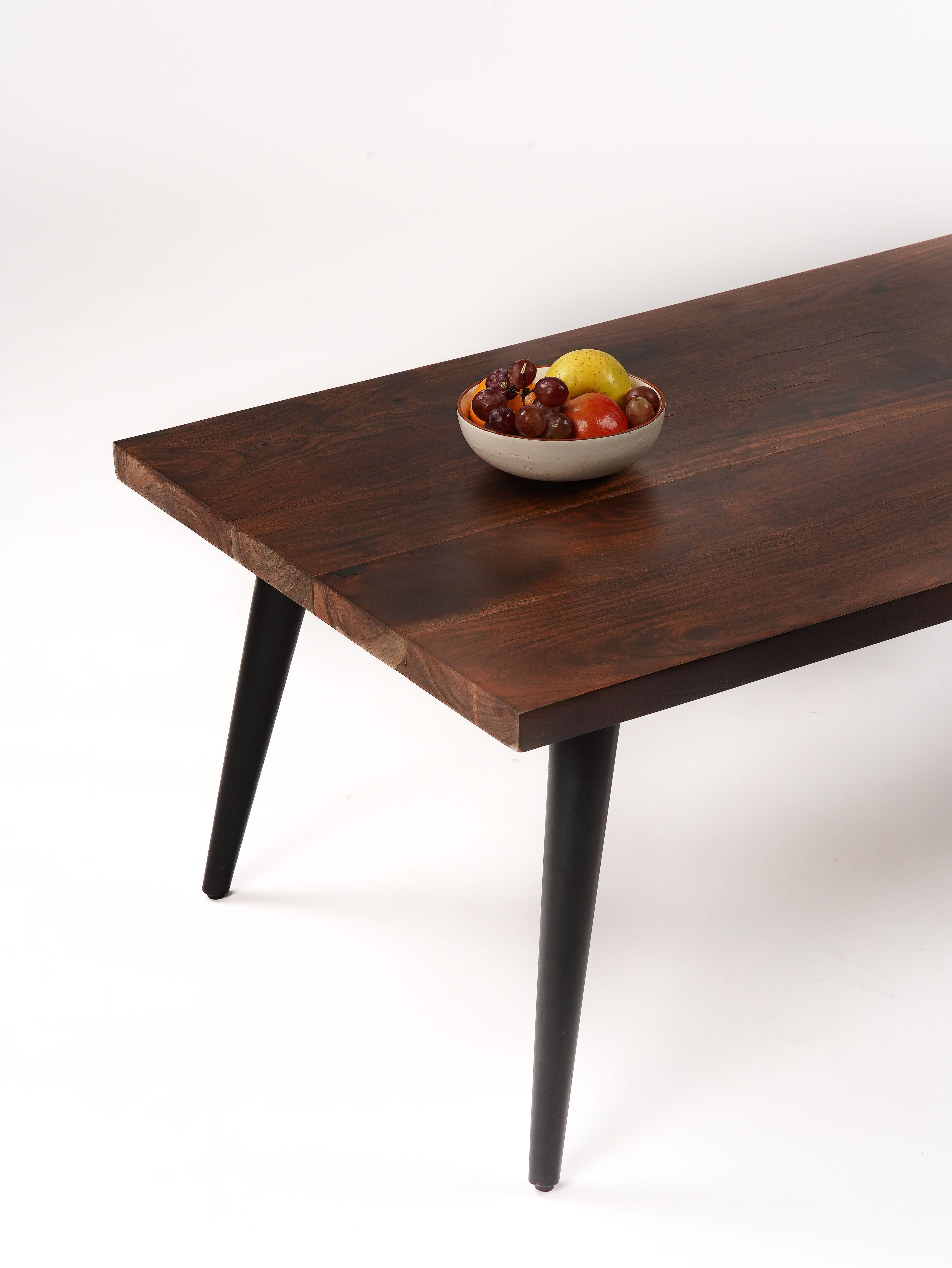 Main Solid Wood Coffee Table (50") - Walnut
