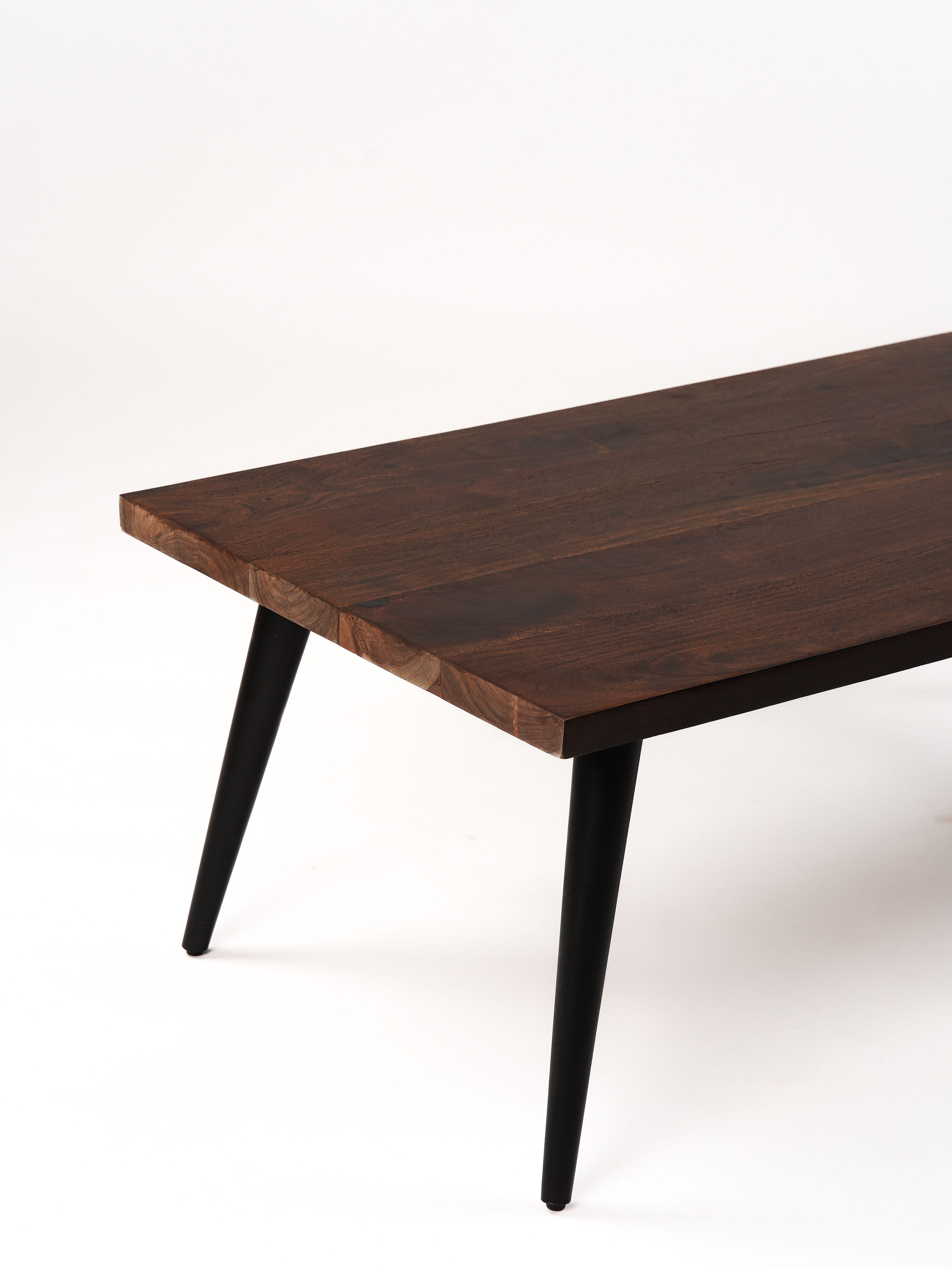 Main Solid Wood Coffee Table (50") - Walnut
