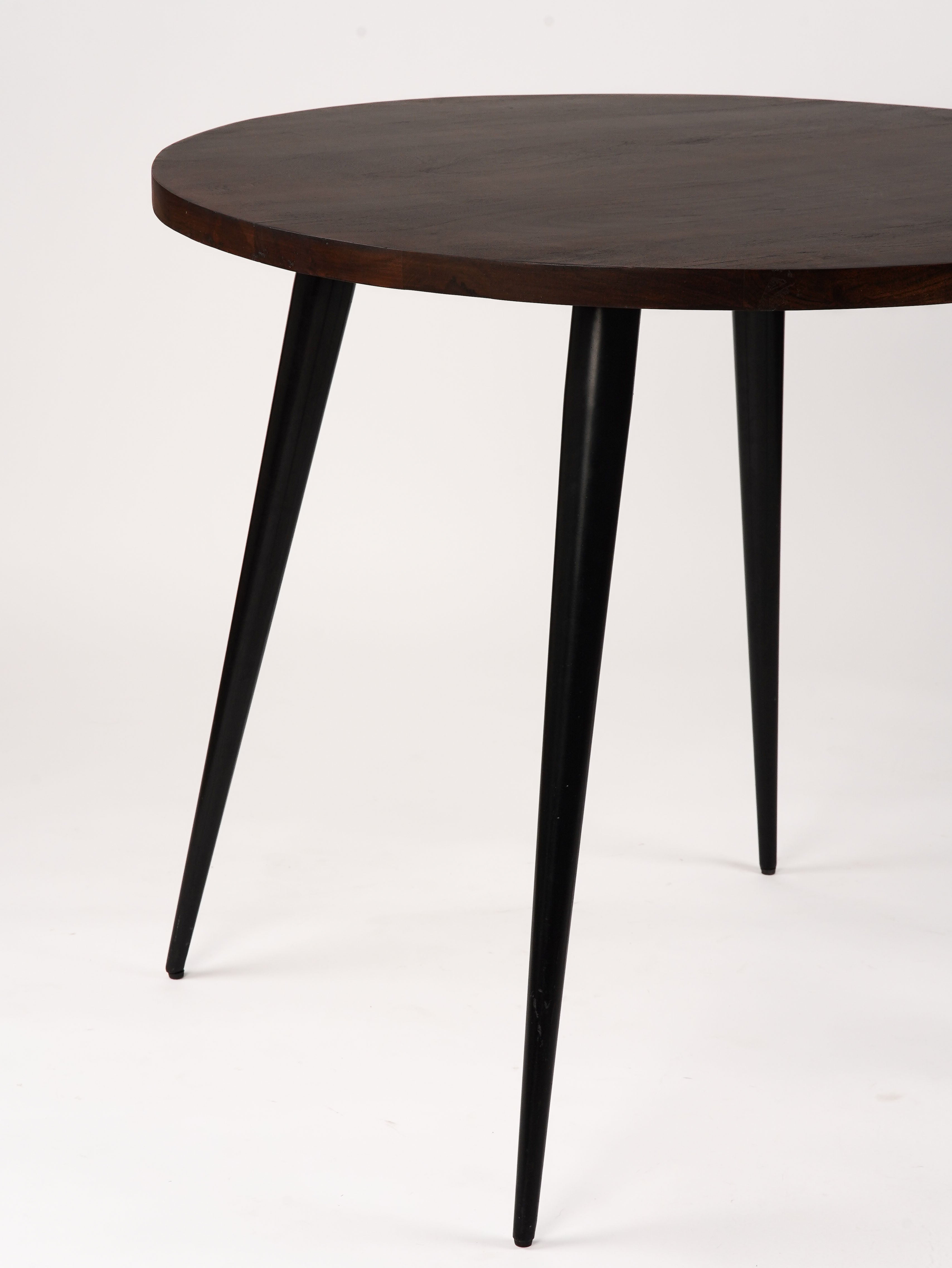 Magnolia Solid Wood Round Bar Table (42") - Walnut
